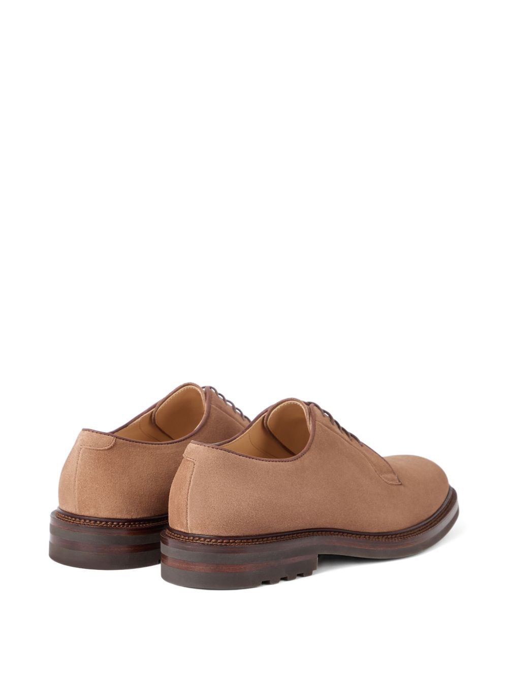 suede lace-up shoes - 3