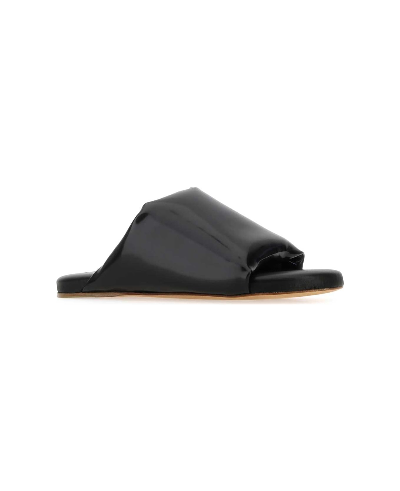 Leather Cushion Sandals - 2