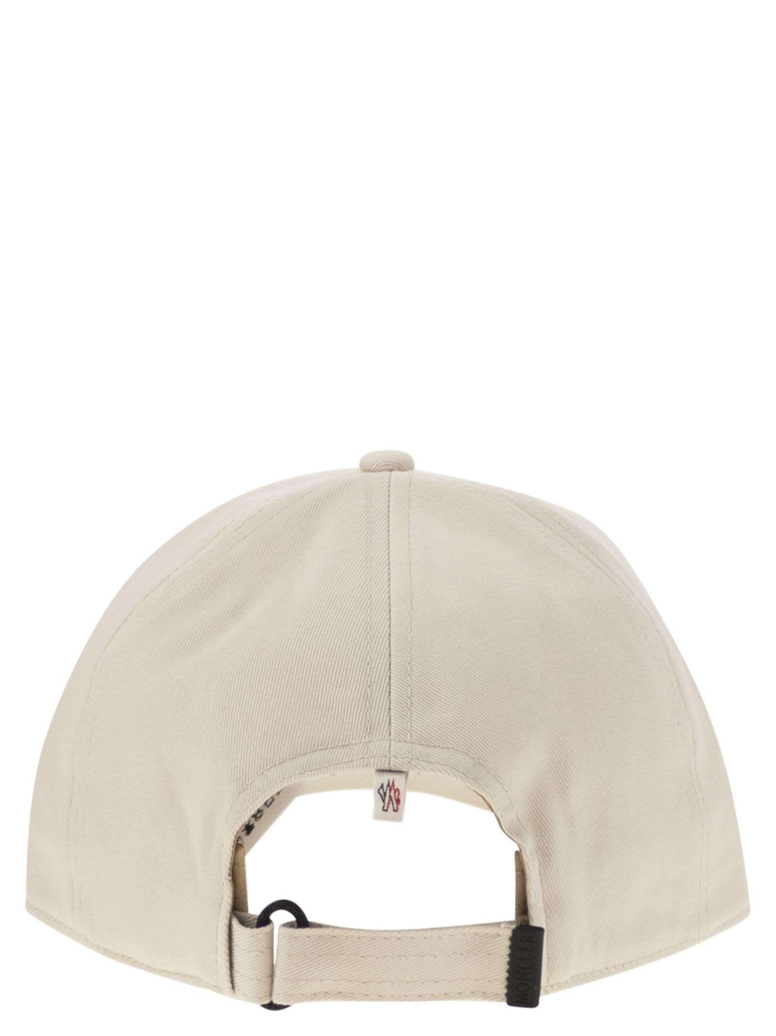 Moncler Grenoble Men Cotton Gabardine Baseball Cap - 2