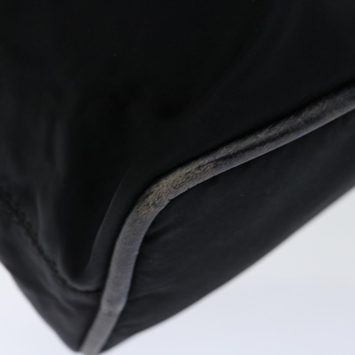CELINE Hand Bag Nylon Black - 9