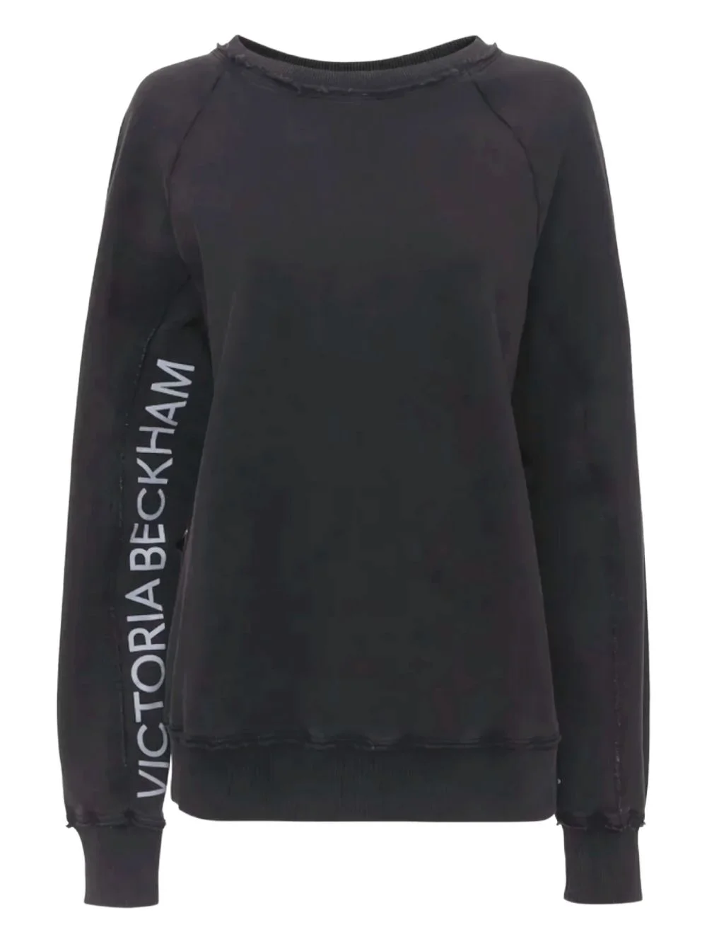 raw-edge sweatshirt - 1