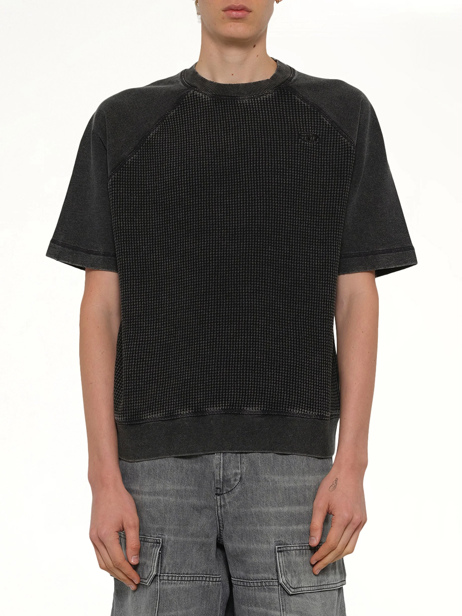 S-WAFY-RAG T-Shirt in Black - 1