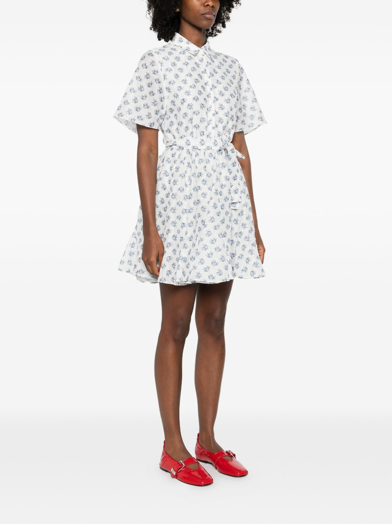 small flowers-print mini dress 3