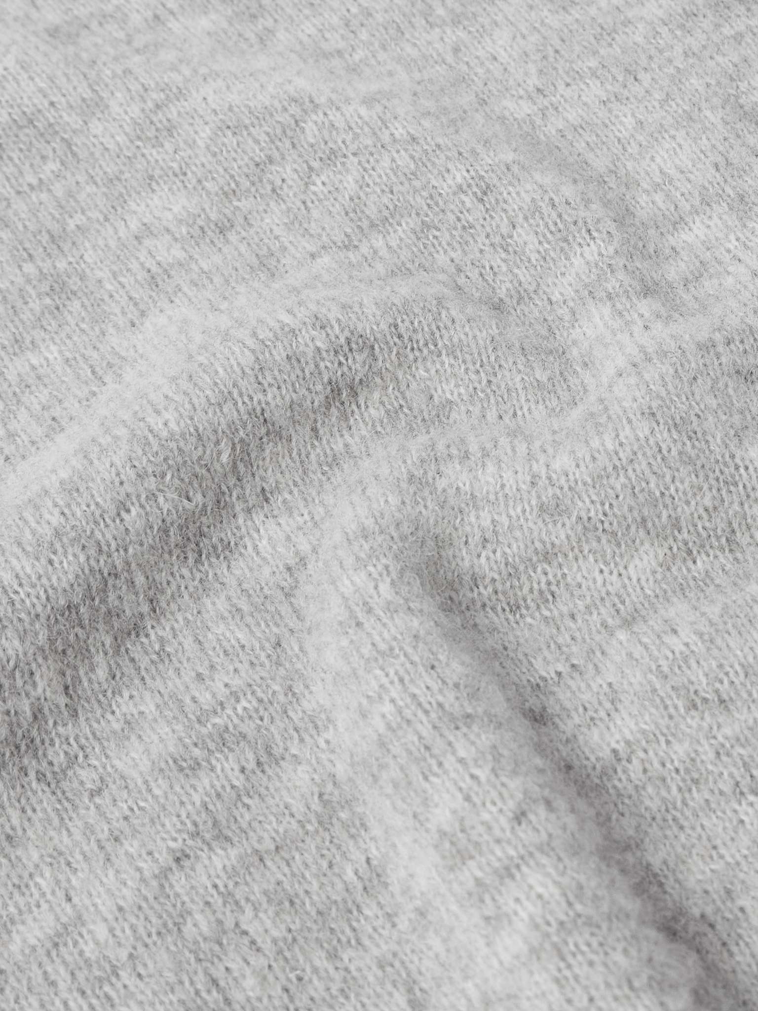 Slim-Fit Alpaca-Blend Polo Shirt - 4