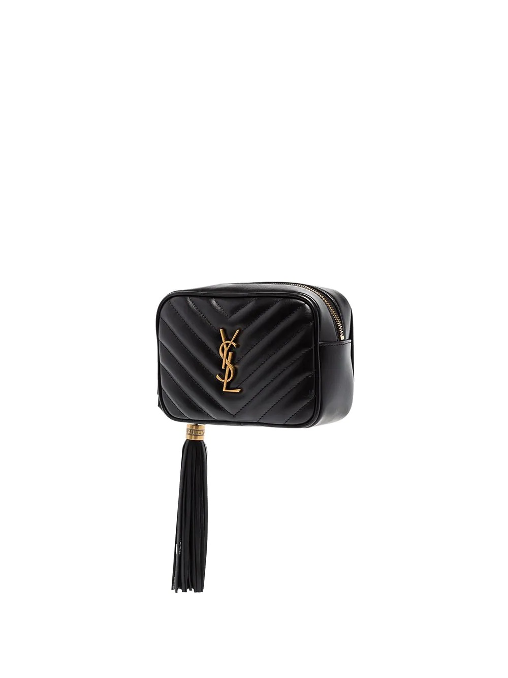 Lou monogram-embellished leather belt bag - 4