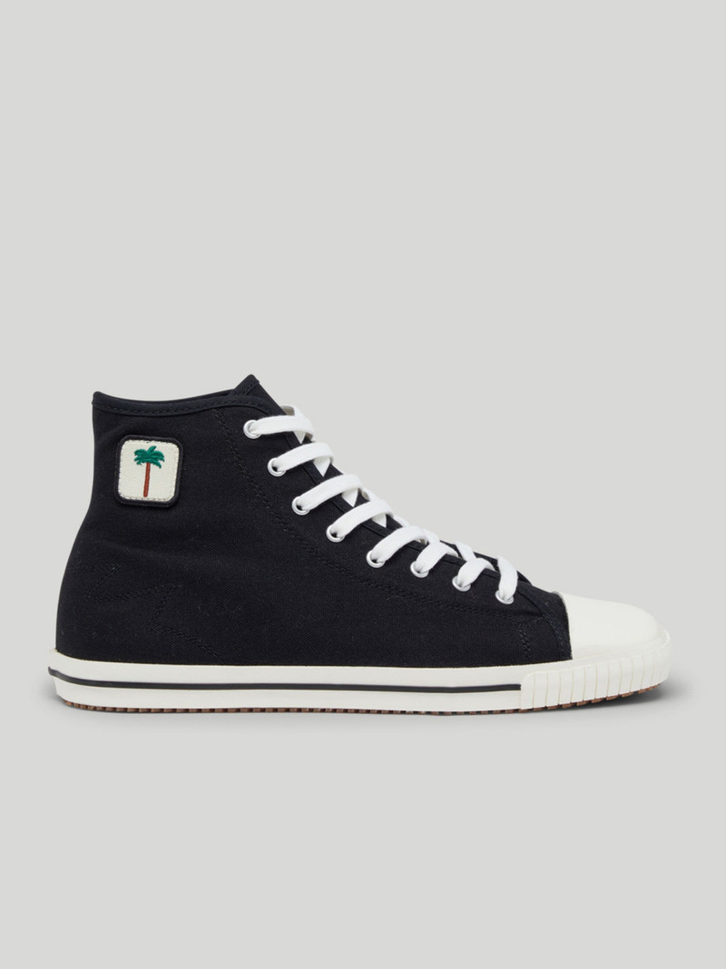 HIGH SQUARE VULCANIZED SNEAKERS - 1