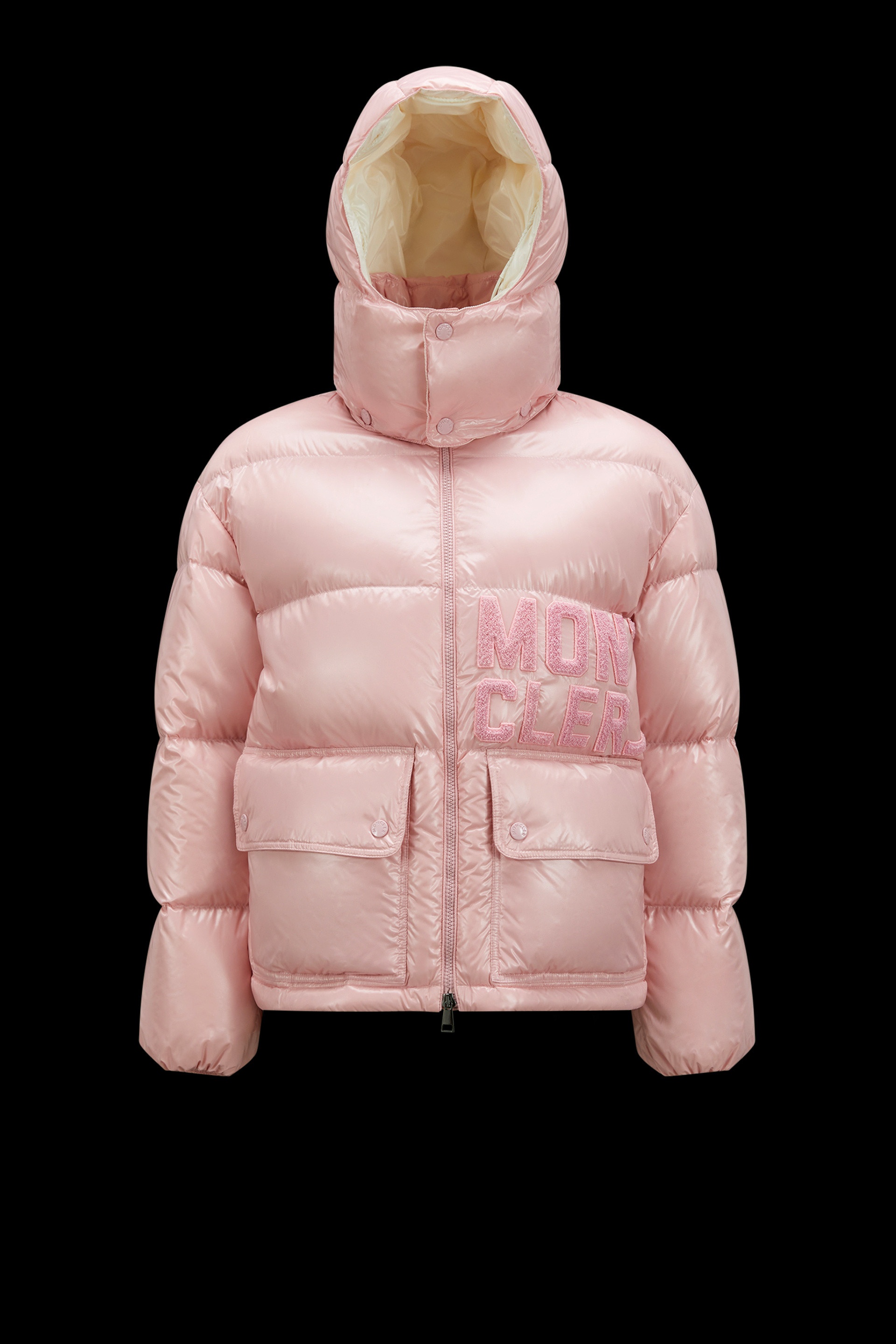 Moncler Abbaye Short Down Jacket | REVERSIBLE