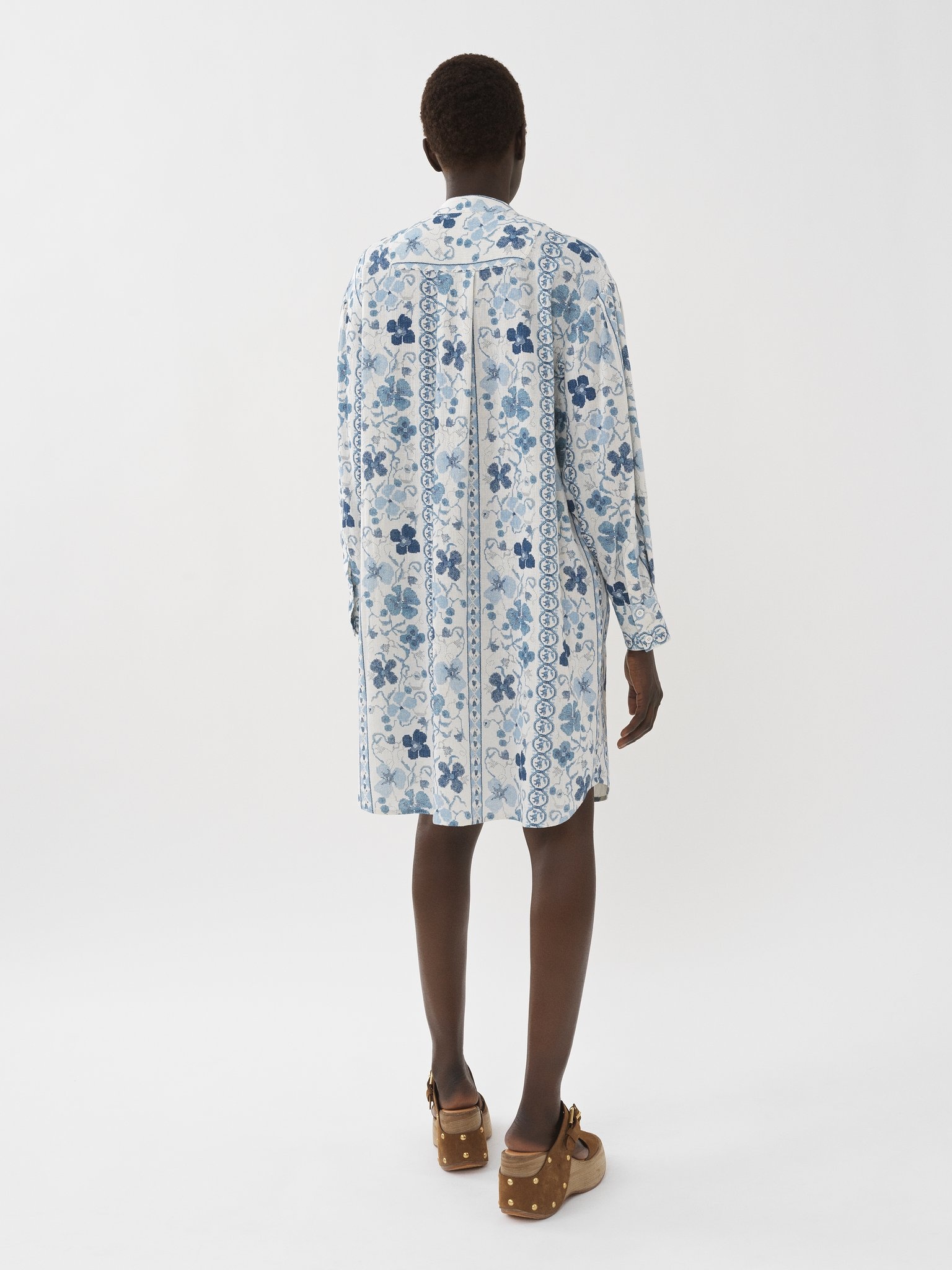 SHIRT DRESS WITH PRINT - 3
