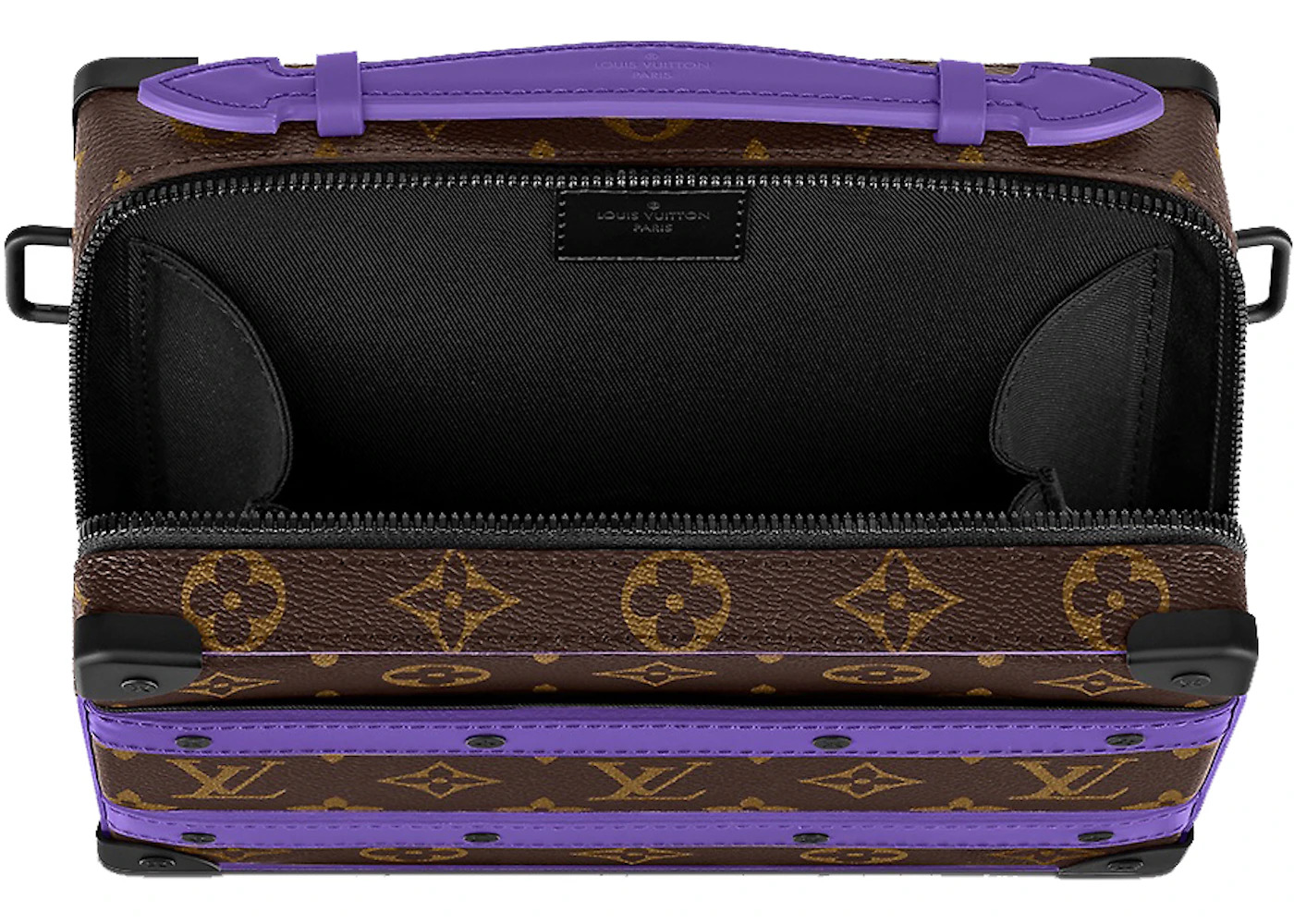 Louis Vuitton Handle Soft Trunk Monogram Macassar Brown/Purple - 3