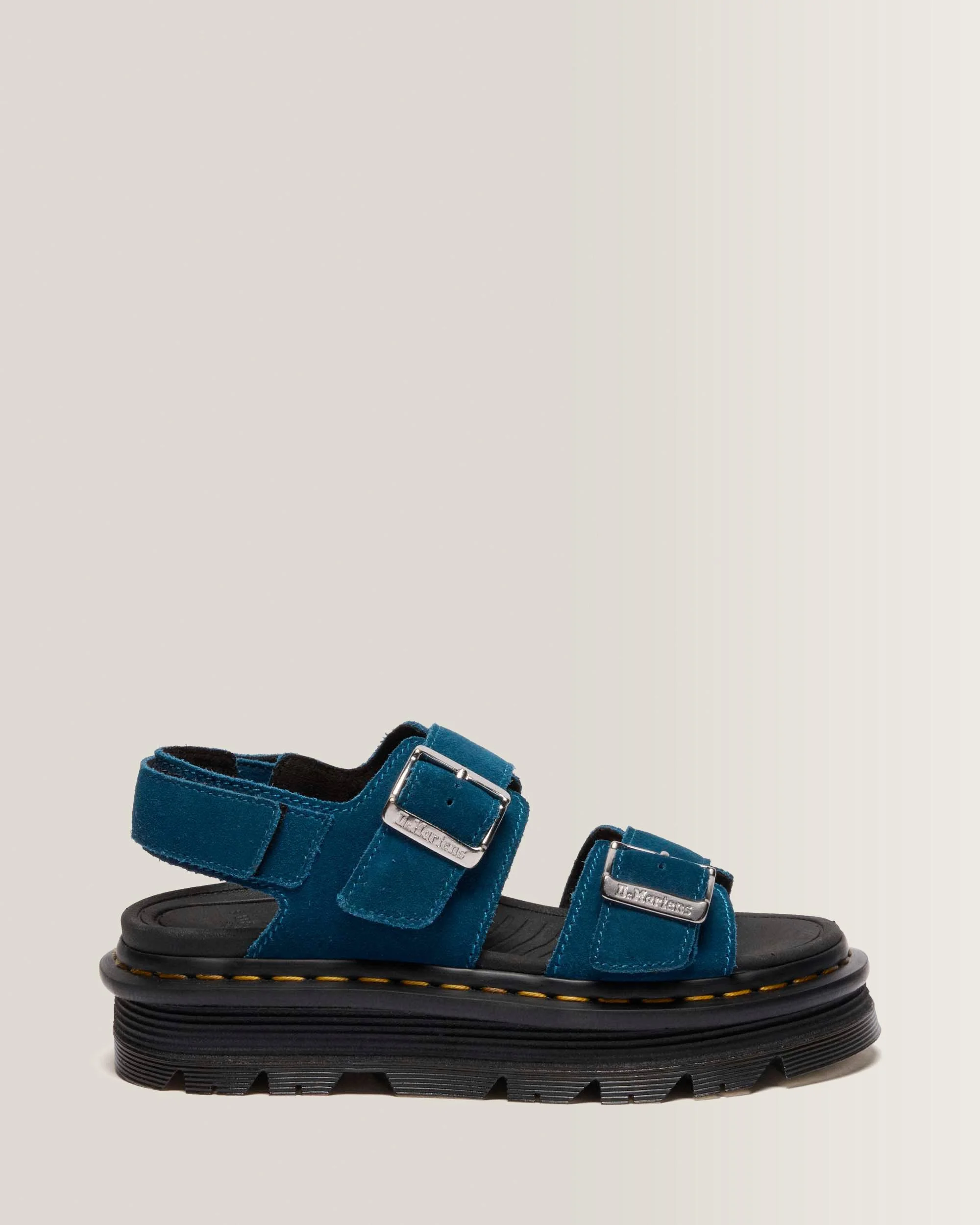 Zebzag Suede Platform Sandals - 1