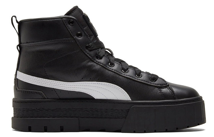 (WMNS) PUMA Mayze Mid 'Black White' 381170-02 - 2