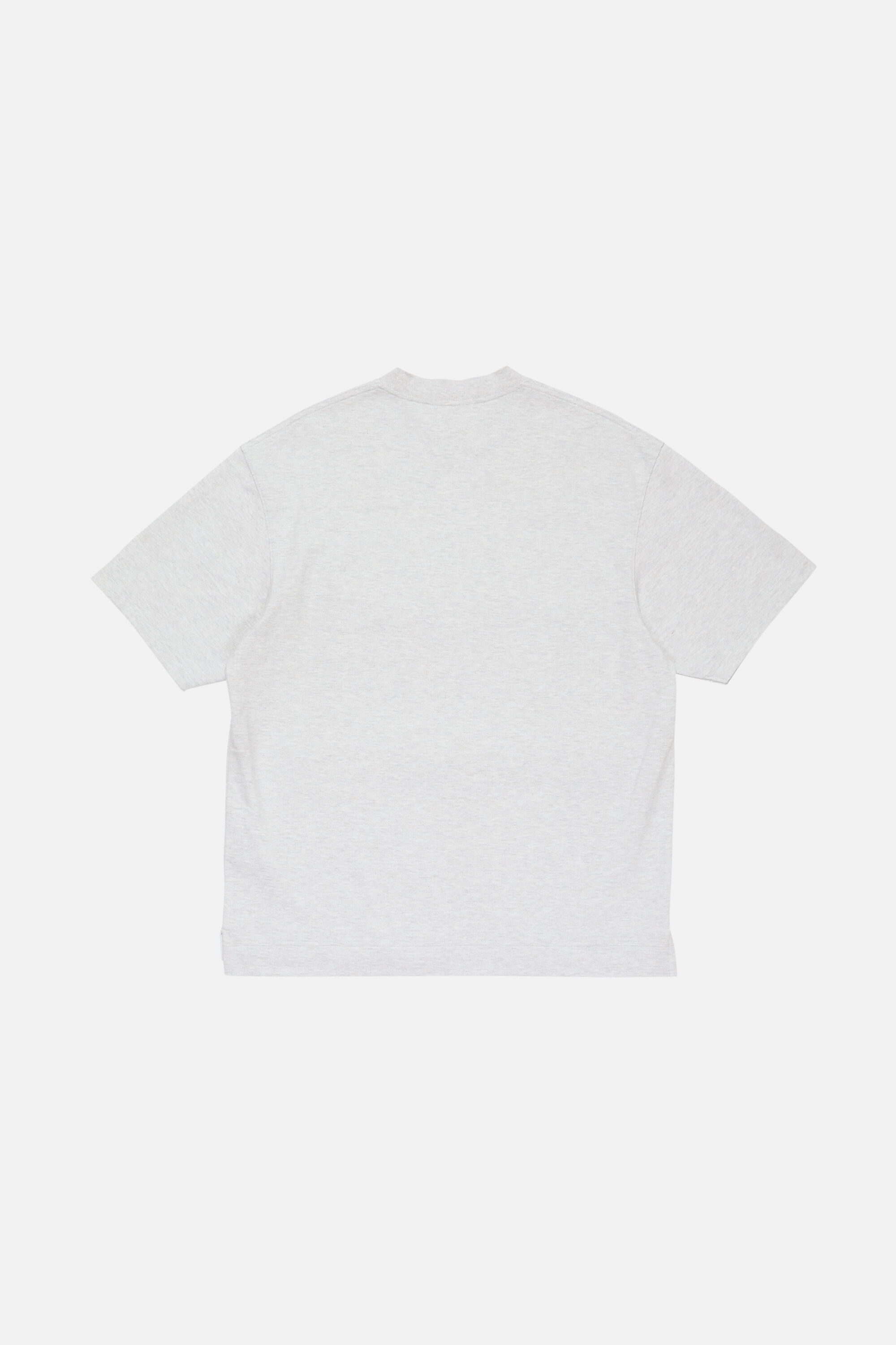Logo t-shirt - Relaxed fit - Pale Grey Melange - 7