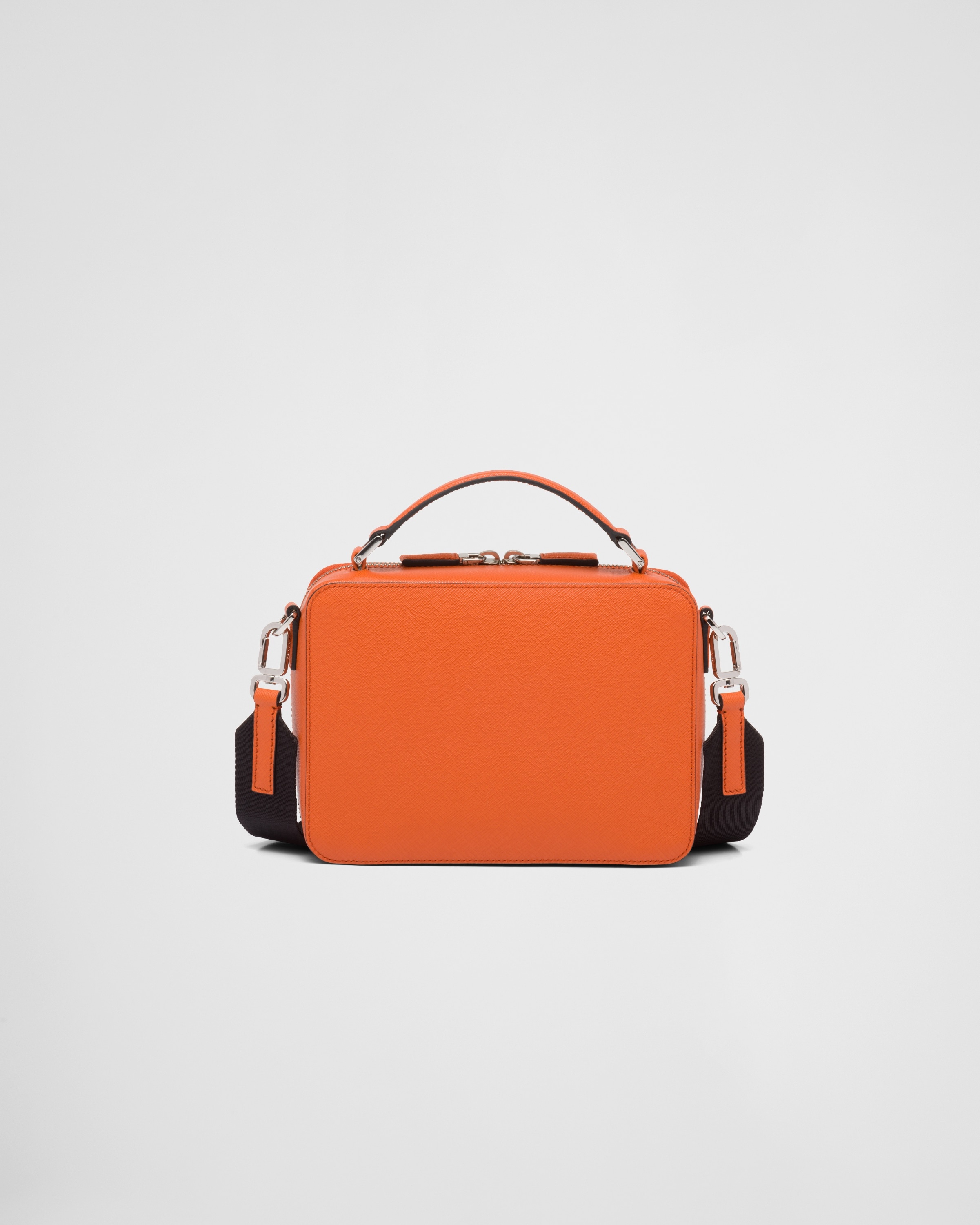 Medium Prada Brique Saffiano leather bag - 4