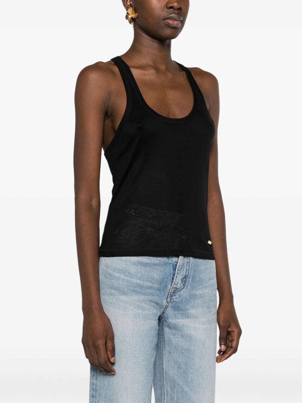 silk tank top - 3