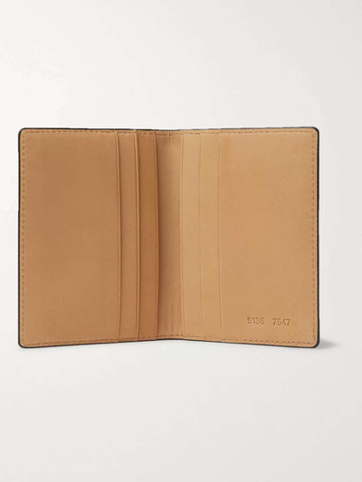 Common Projects Logo-Print Leather Bifold Wallet outlook