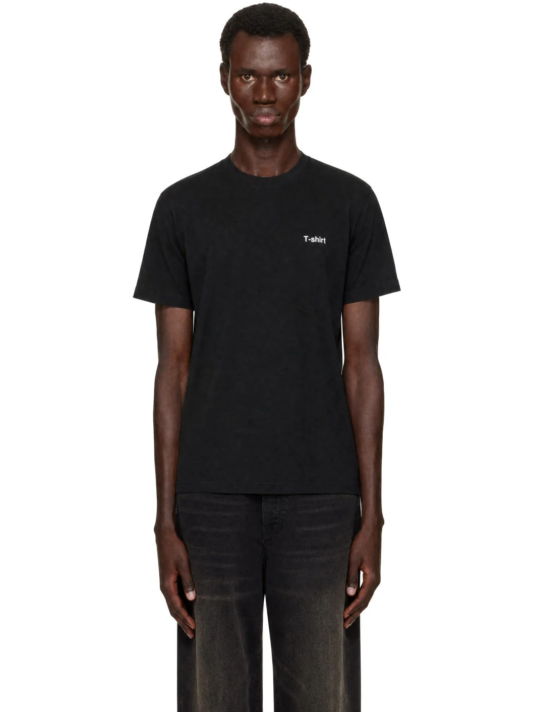 Black Definition Oversized T-shirt - 1
