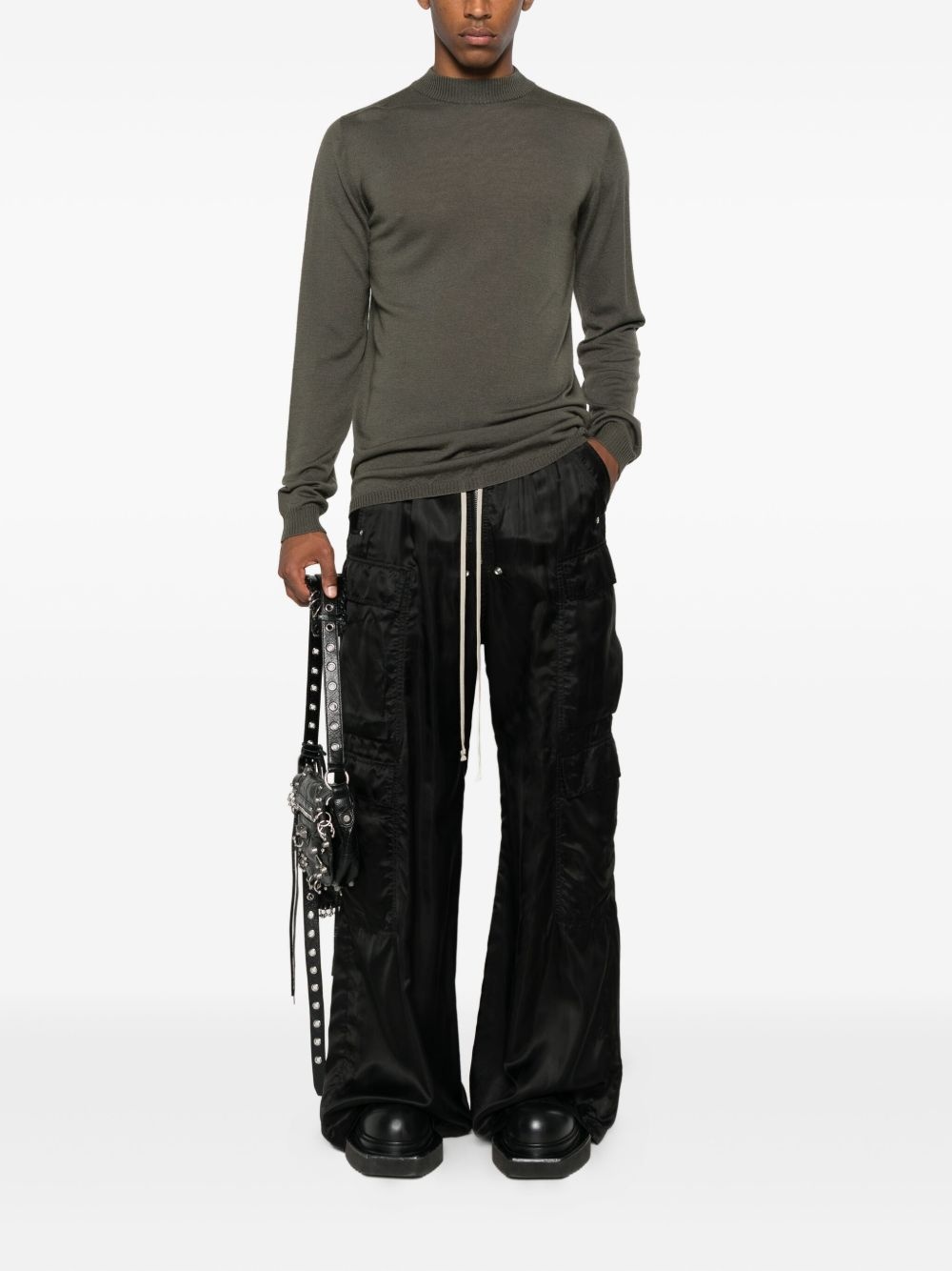 Lupetto high-neck wool sweater - 2