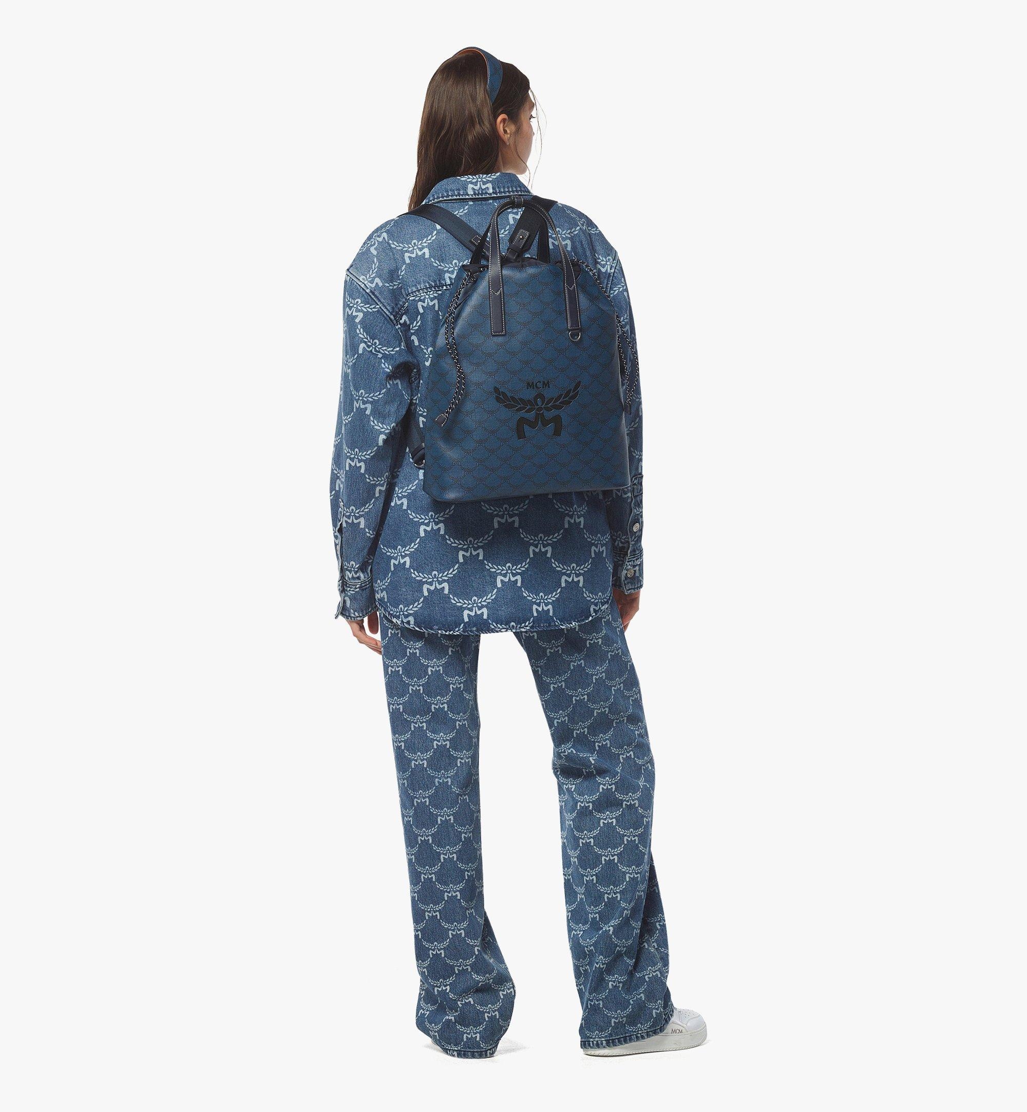 Himmel Drawstring Backpack in Lauretos - 7