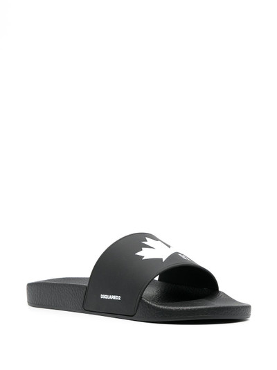 DSQUARED2 logo-print slides outlook