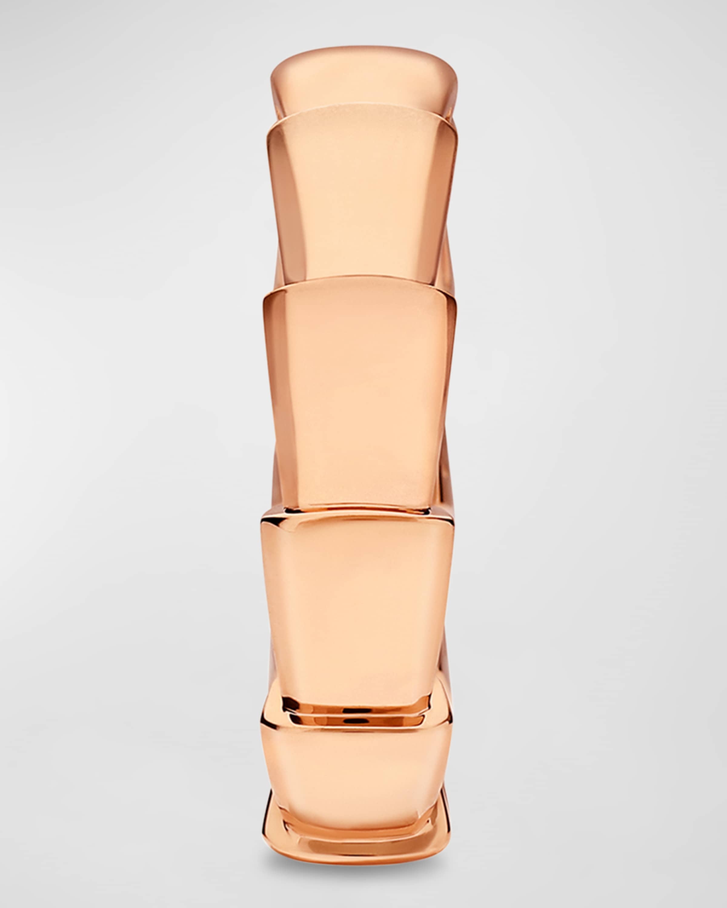 Serpenti Viper Wedding Band Ring in 18k Rose Gold, EU 56 / US 7.5 - 3