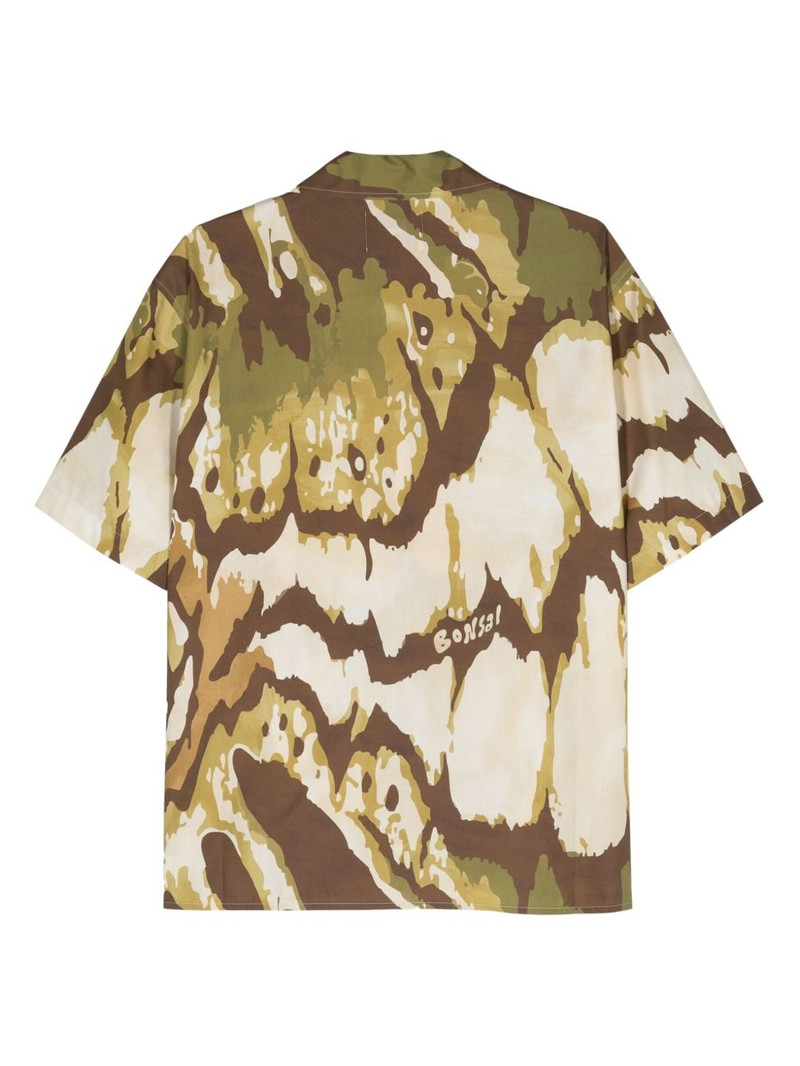 BONSAI Jungle camouflage-print shirt outlook