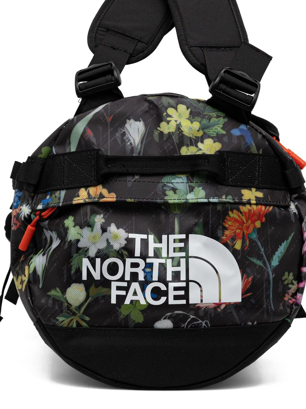 floral-print duffel bag - 4