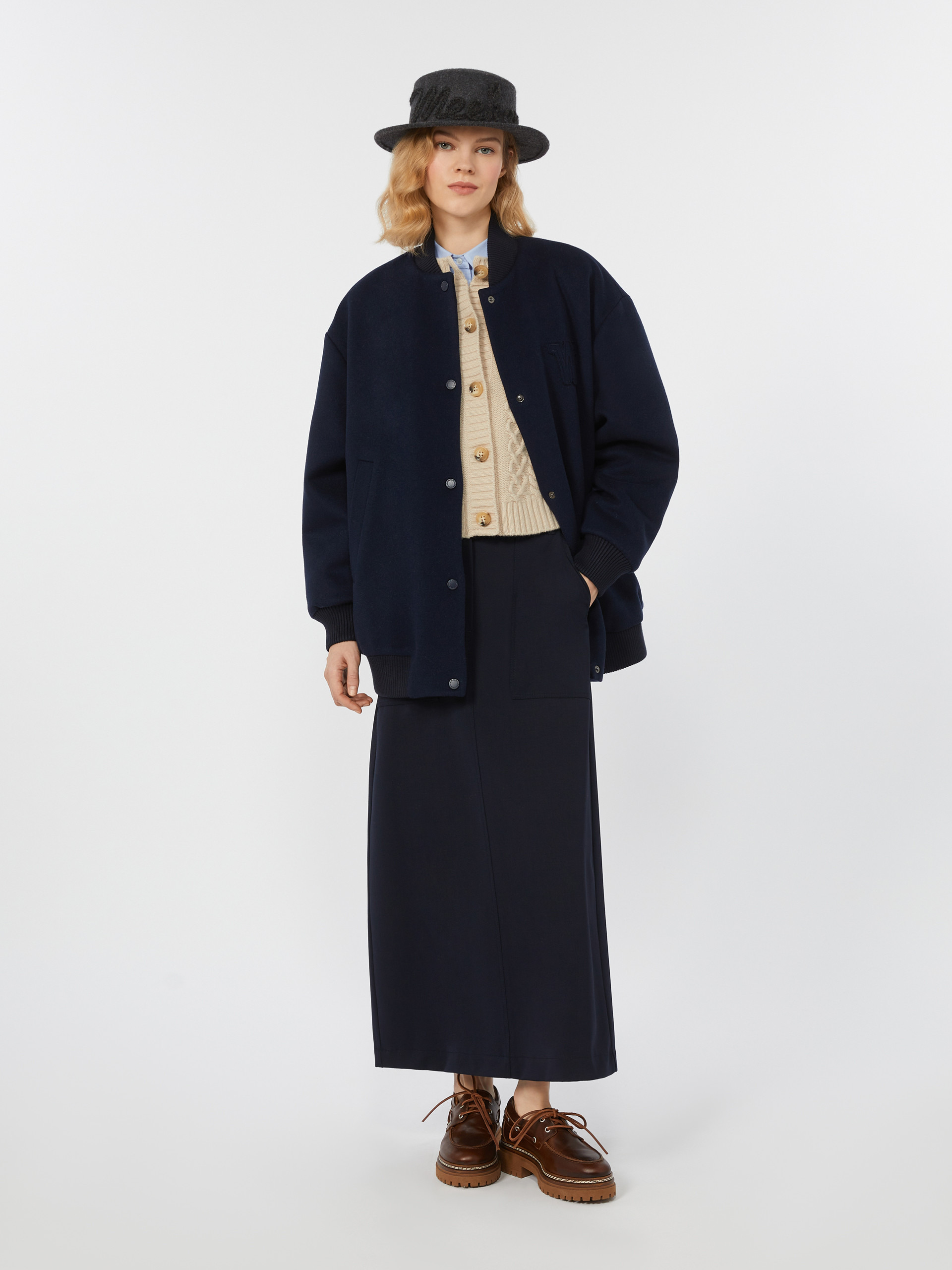 ADORNI Double wool bomber jacket - 2