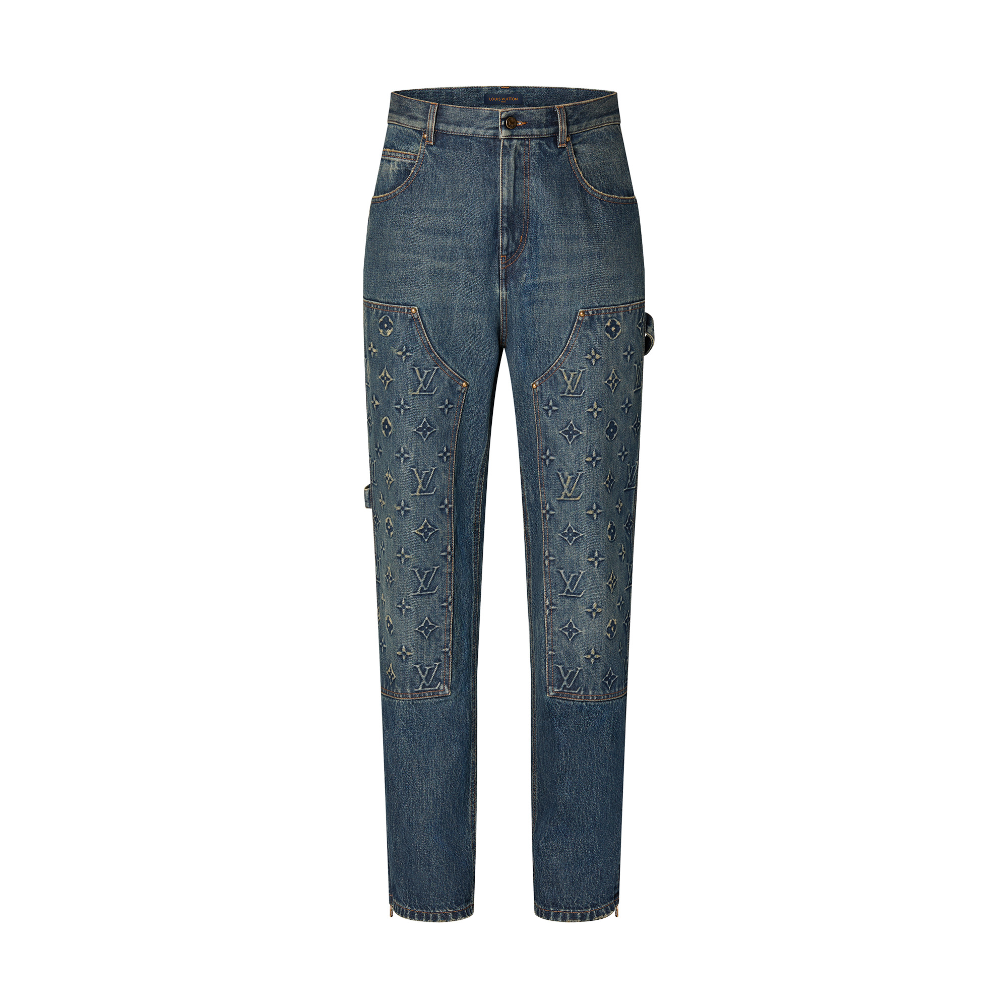 Workwear Denim Carpenter Pants - 1