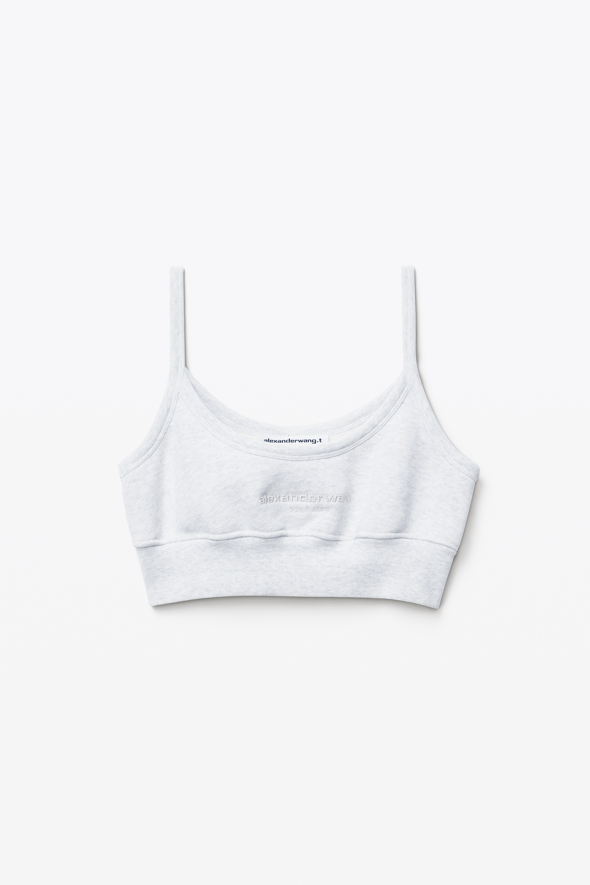 SWEATSHIRT BRA TOP IN TERRY - 1