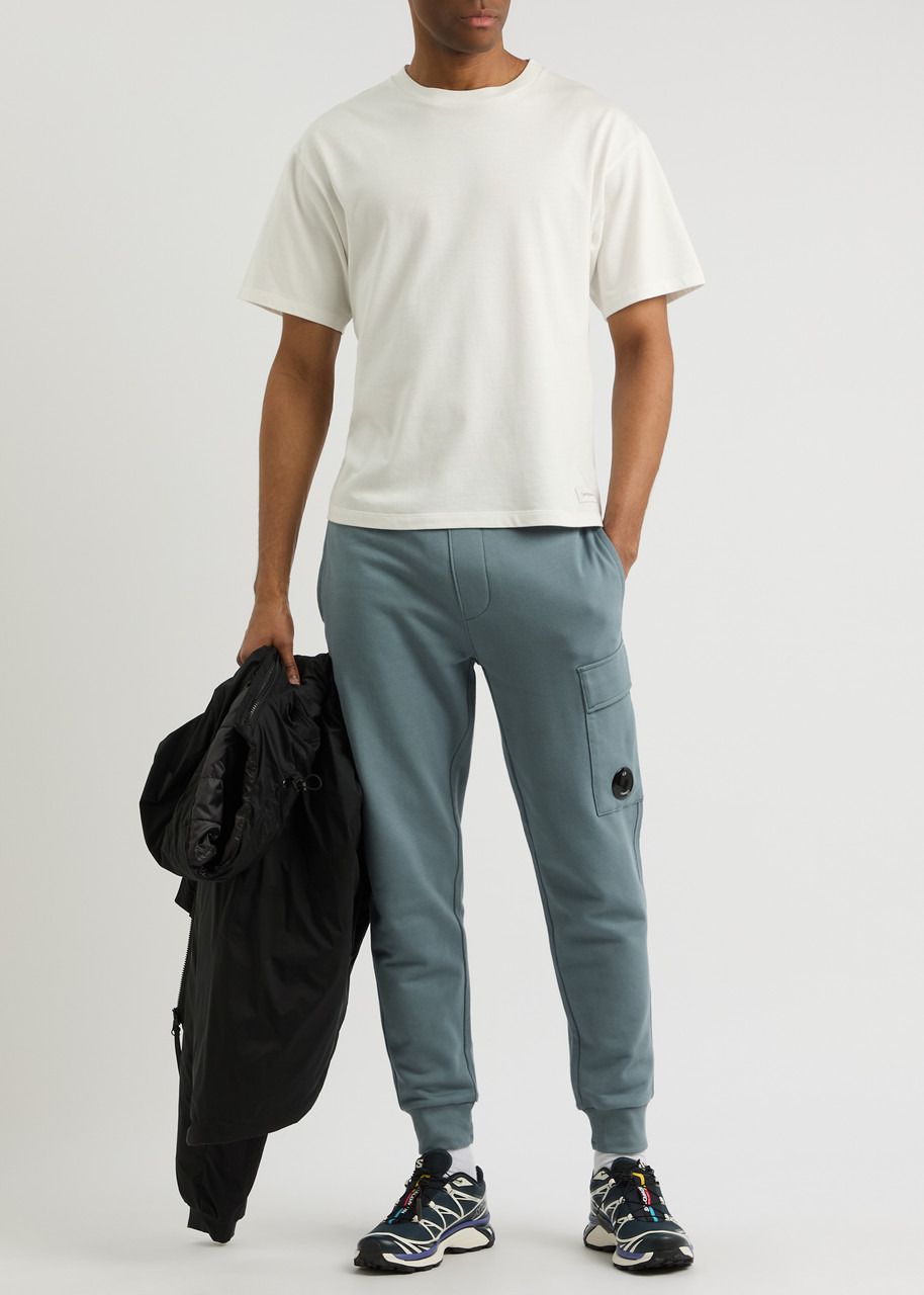 C.P. Company Diagonal Raised Cotton Sweatpants - 4