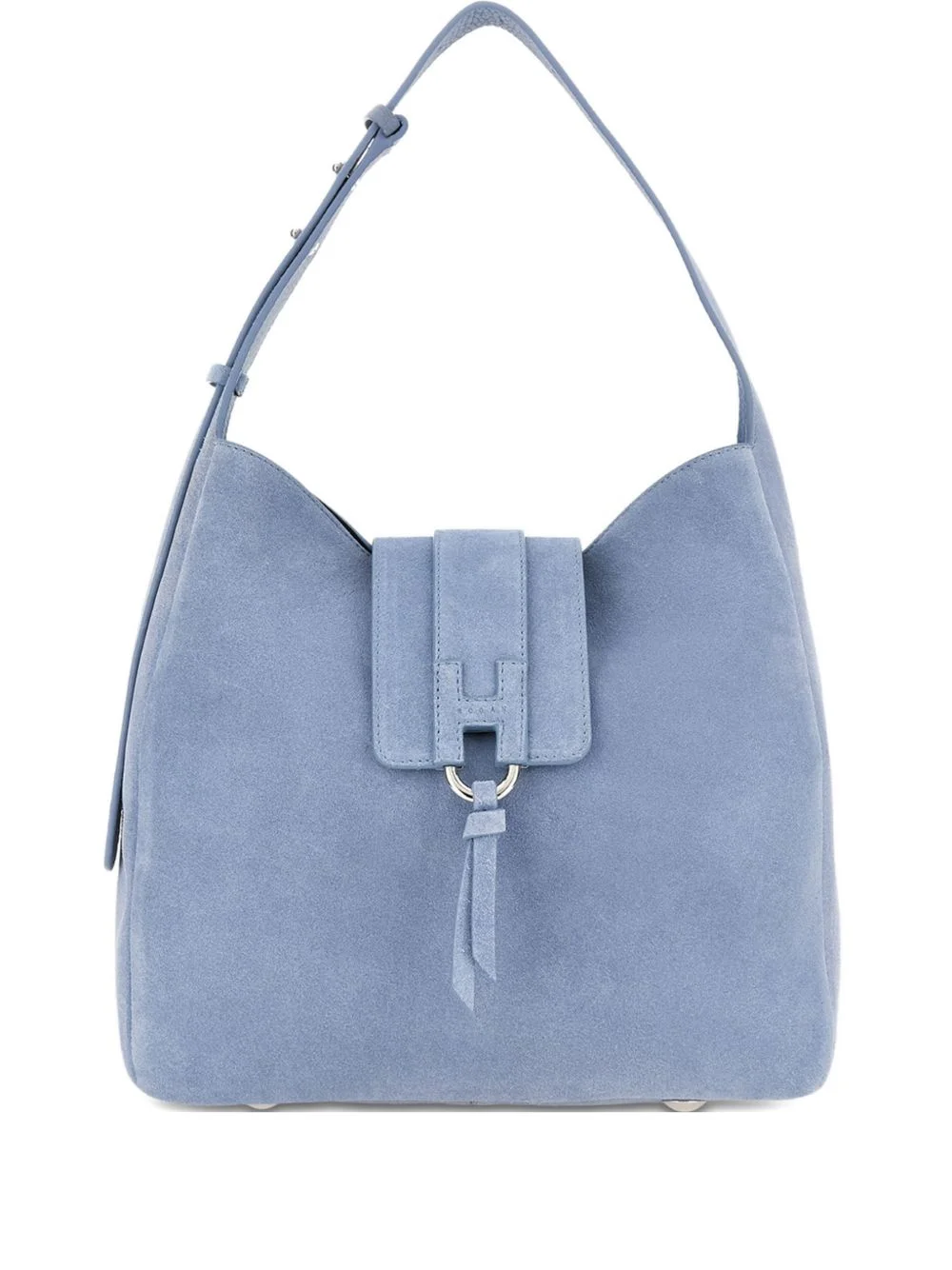 logo-buckle shoulder bag - 1