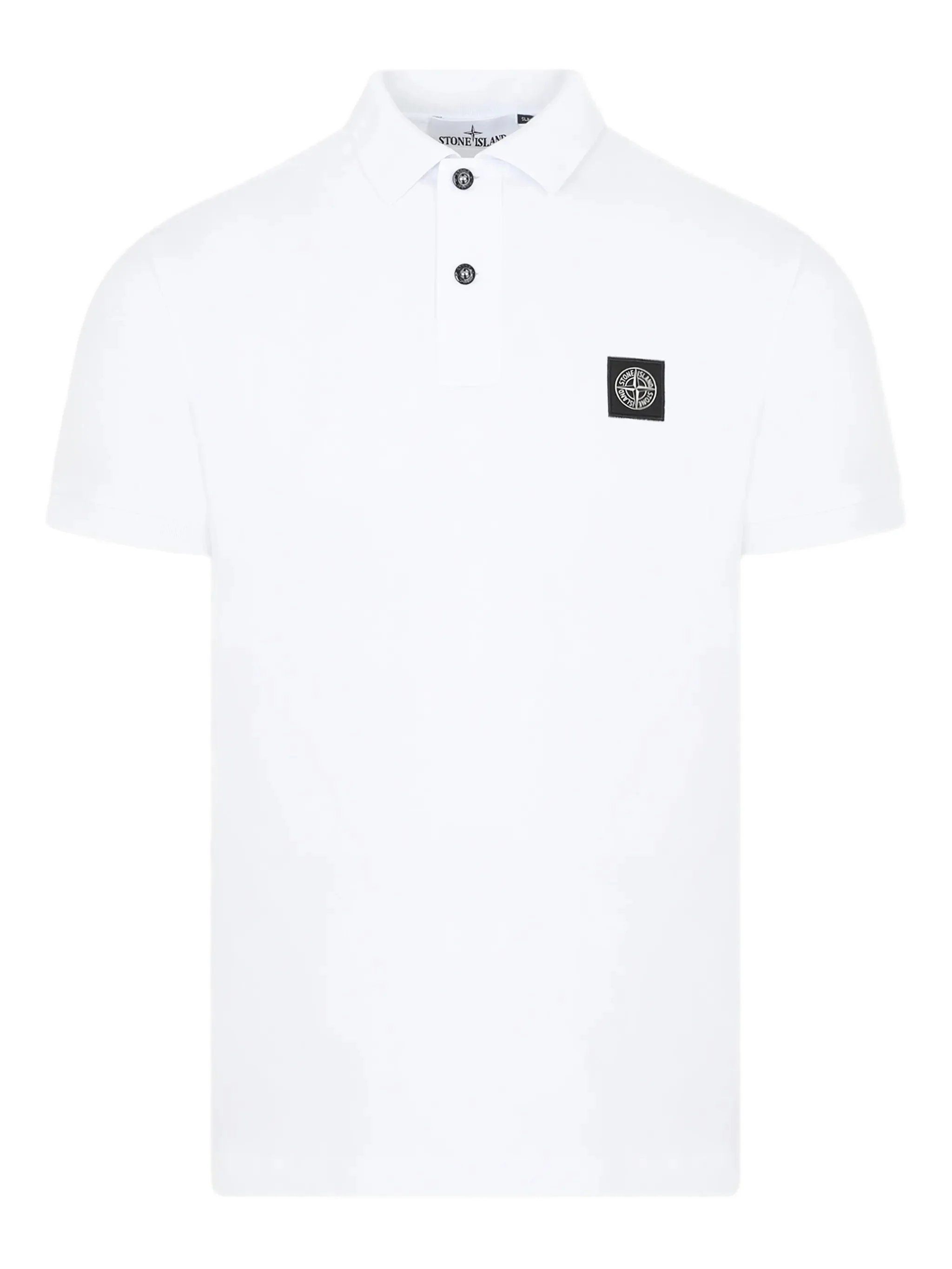 Stone Island Button Patch Polo Shirt - 1