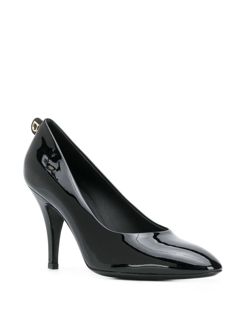 FERRAGAMO almond-toe pumps outlook