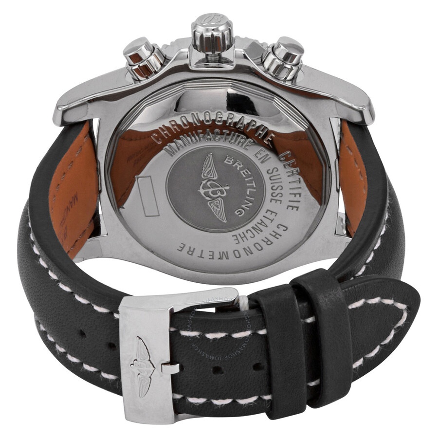 Breitling Superocean Chronograph Quartz Chronometer Black Dial Men's Watch A73310A8BB75 - 3