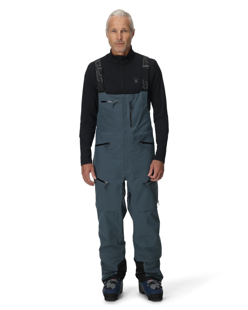 Mens Sanction Bibs - Slate Blue 5