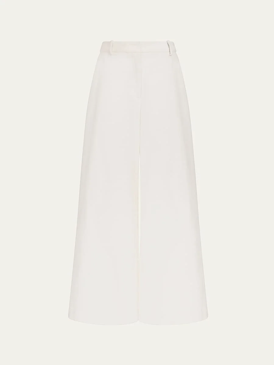 Dylan Corduroy Wide-Leg Pants - 1