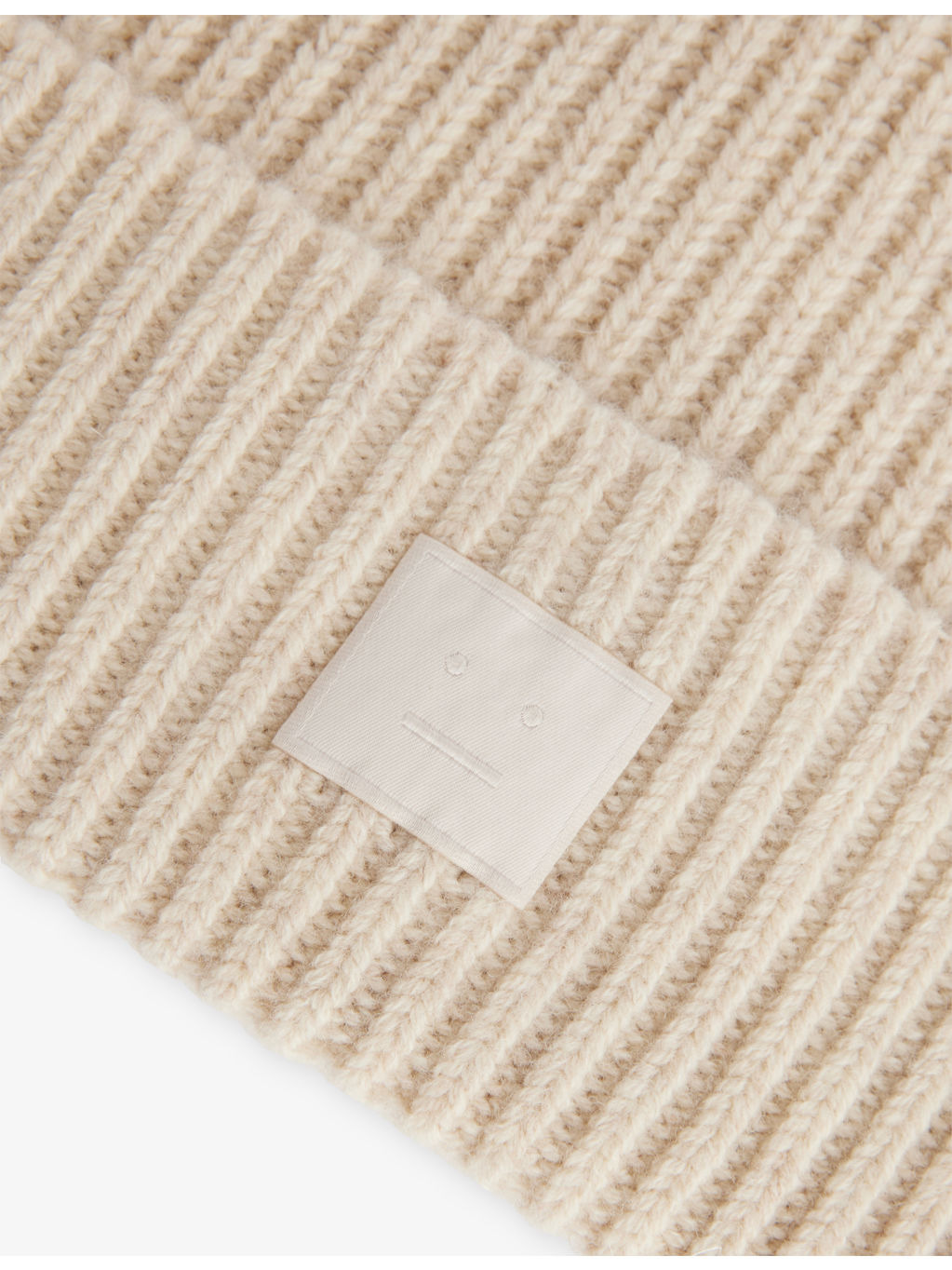 Logo Ribbed Wool Knit Beanie - 2