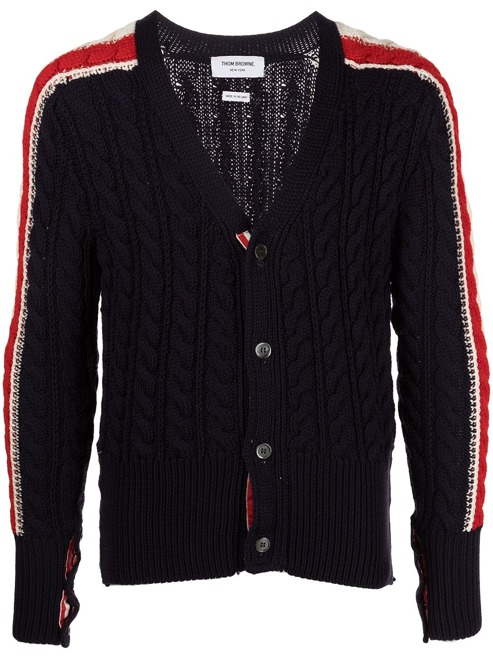 RWB cable-knit cardigan - 1