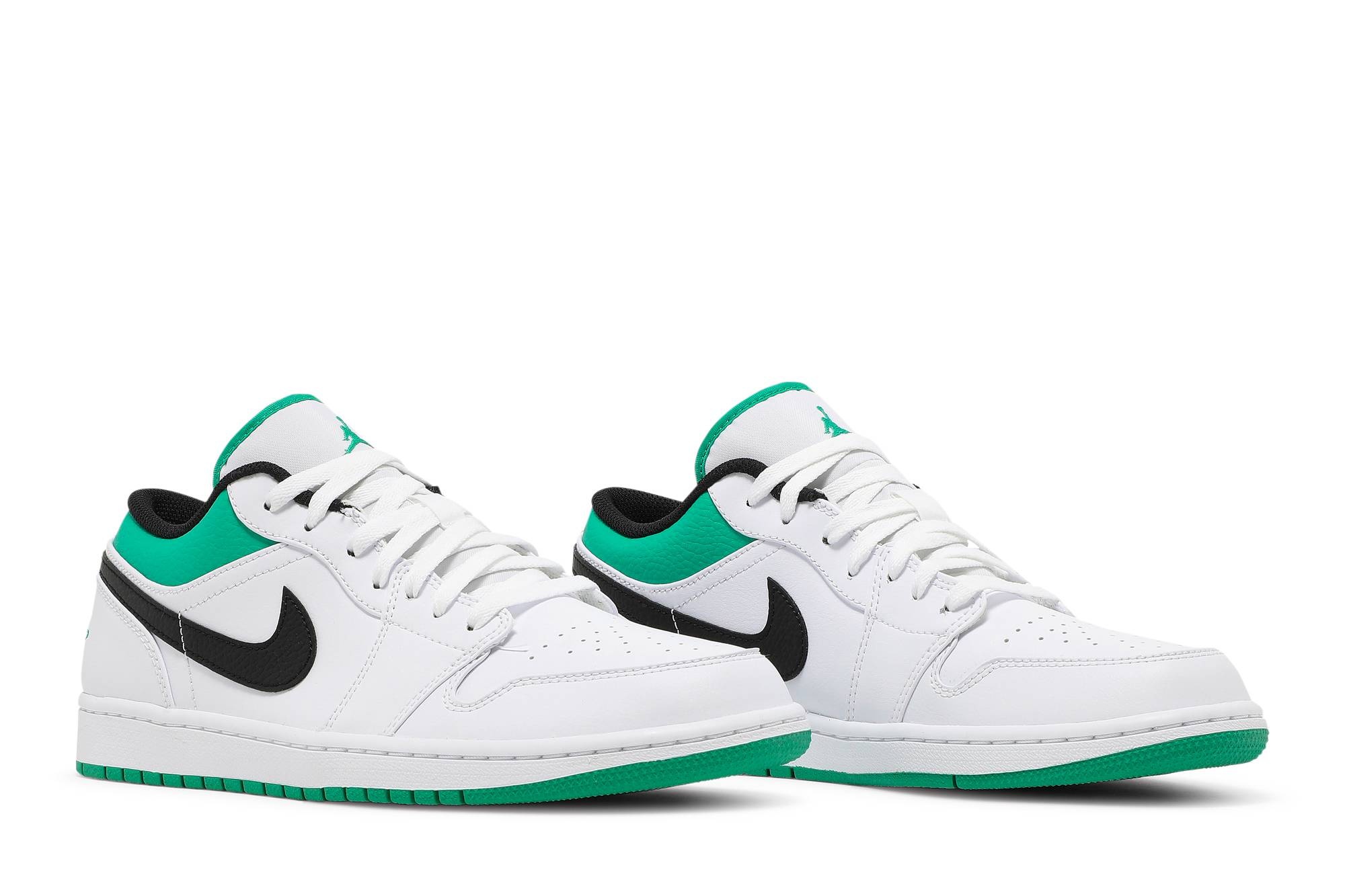 Air Jordan 1 Low 'White Lucky Green' - 8