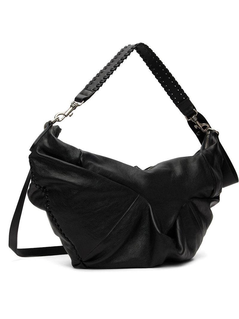 Black Agnes Medium Shoulder Bag 3