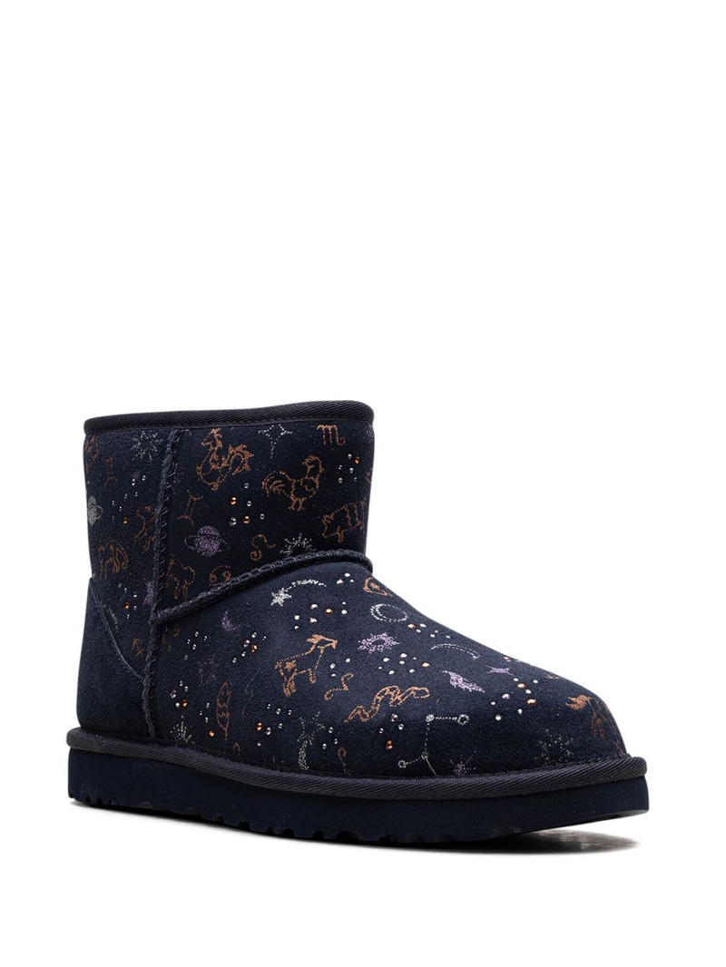 UGG Classic Mini "Zodiac - Blue" boots outlook