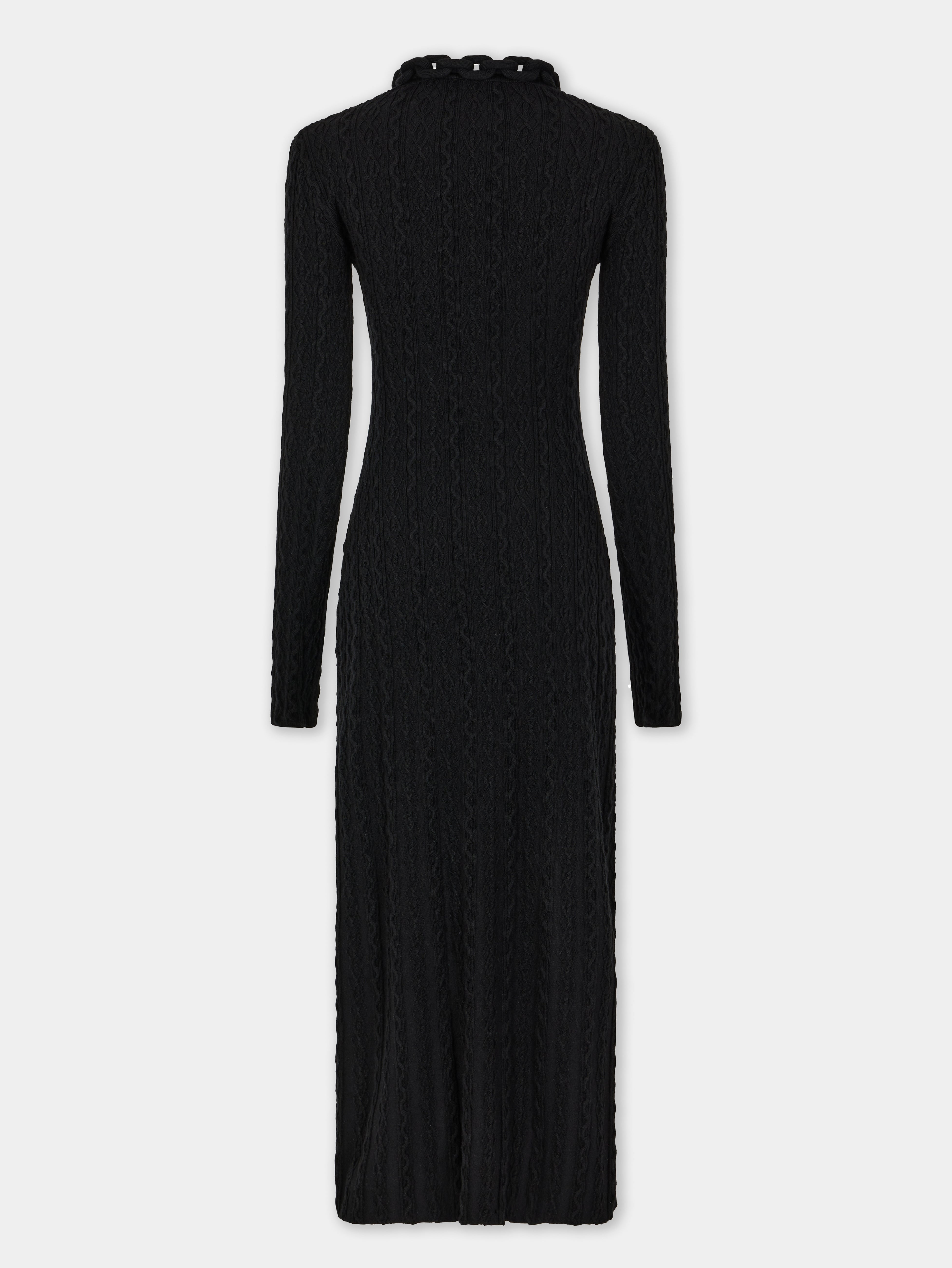 LONG DRESS IN WOOL - 6