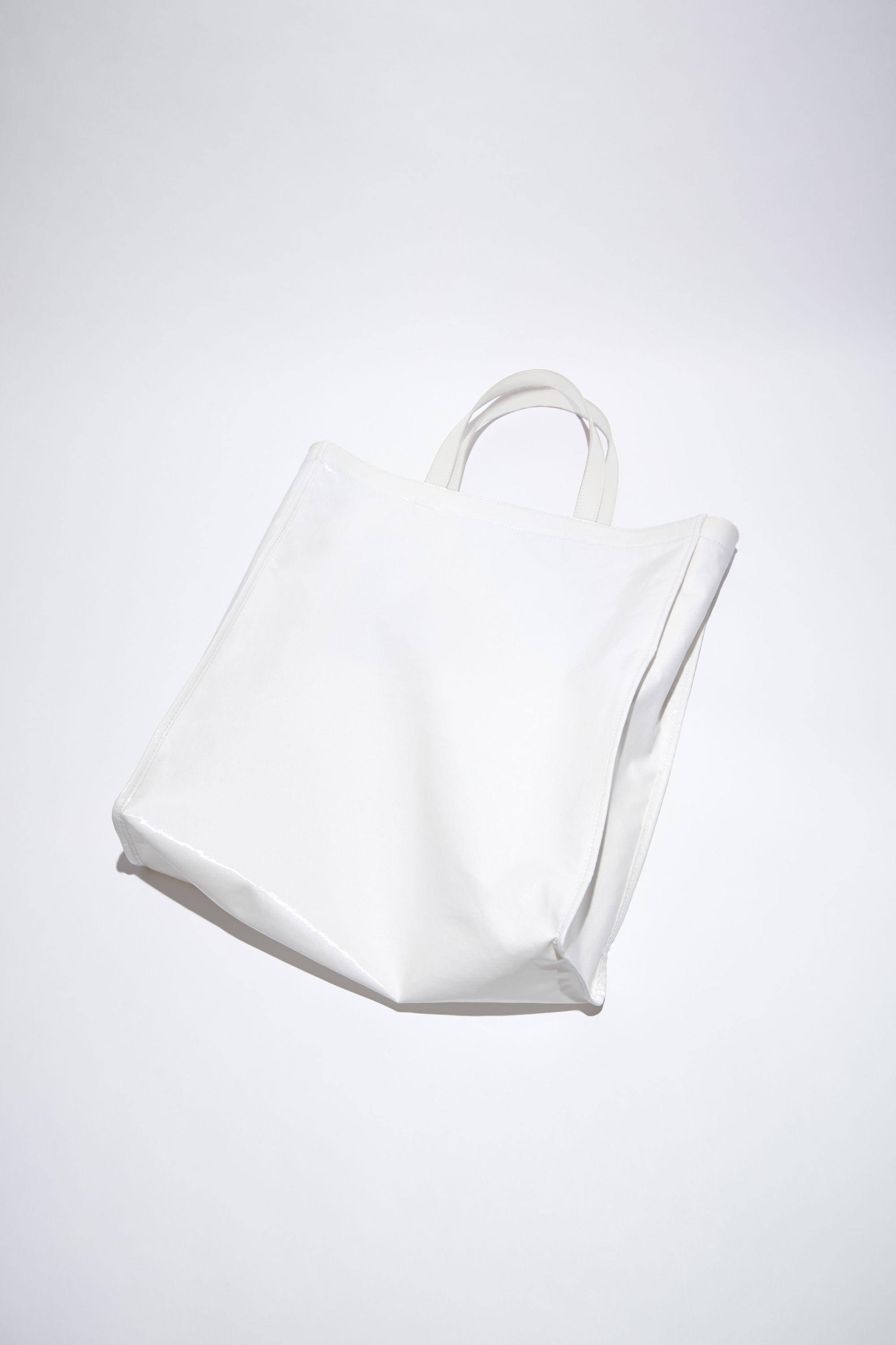 Shiny tote bag - White - 2