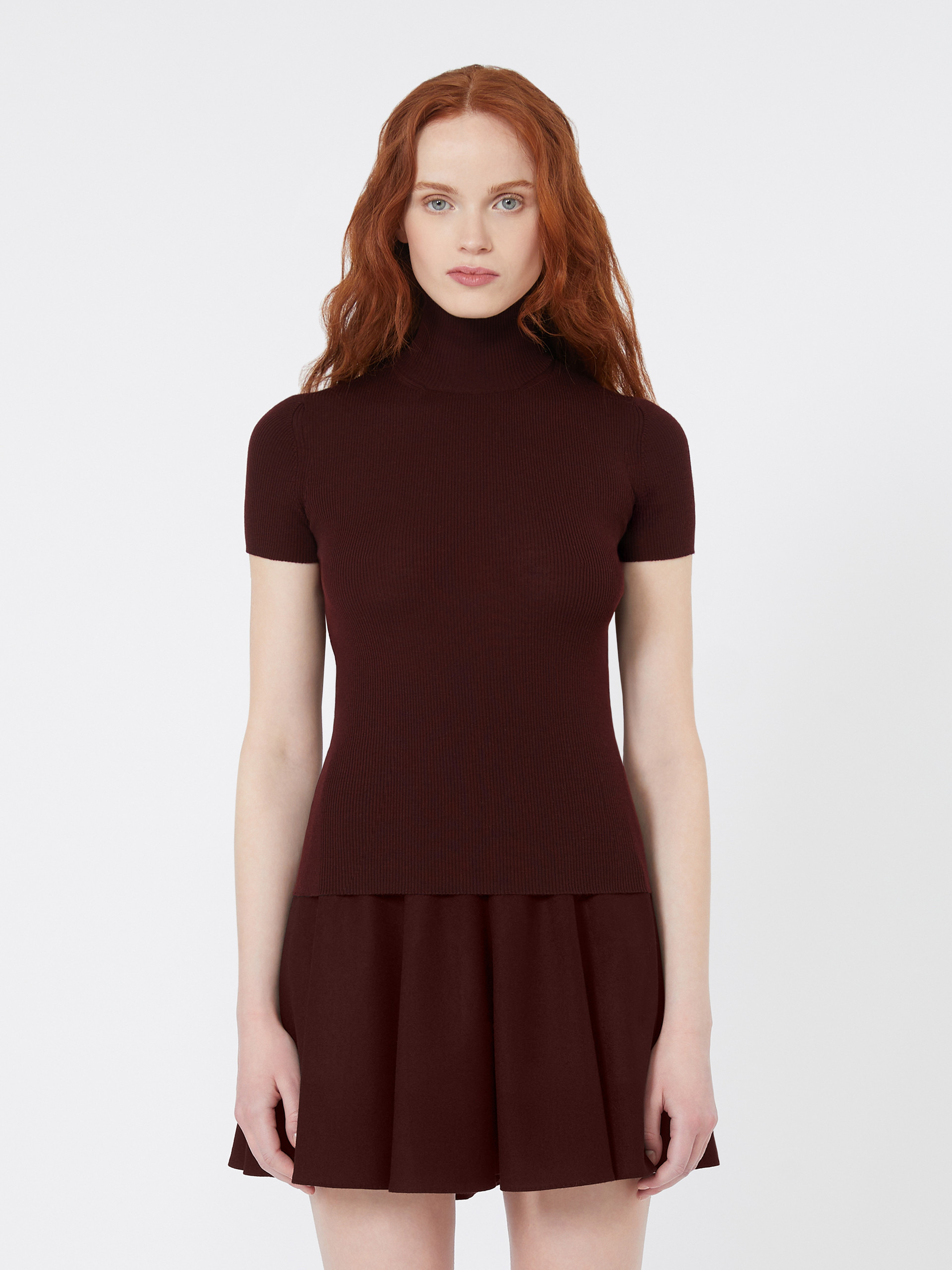 AFA1234 Wool knit turtleneck jumper - 3
