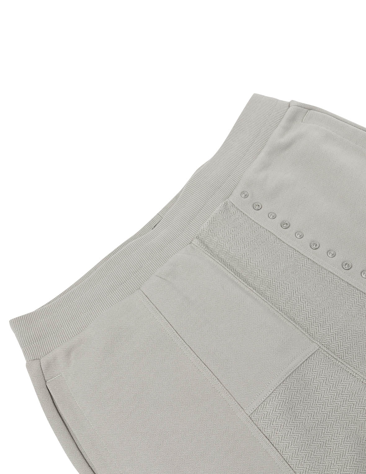 Kamon Appliqué and Fabric Blocking Fashion Fit Sweatpants - 9
