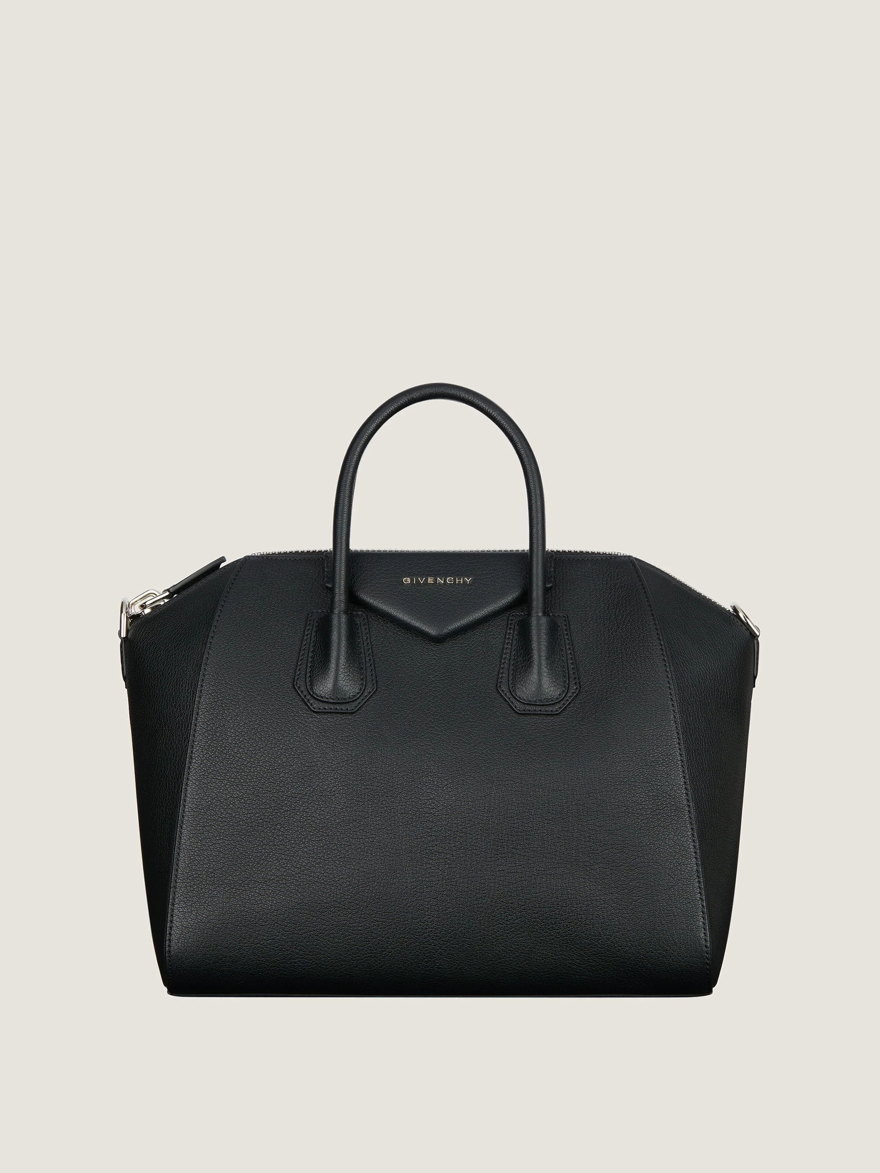 MEDIUM ANTIGONA BAG IN GRAINED LEATHER - 1