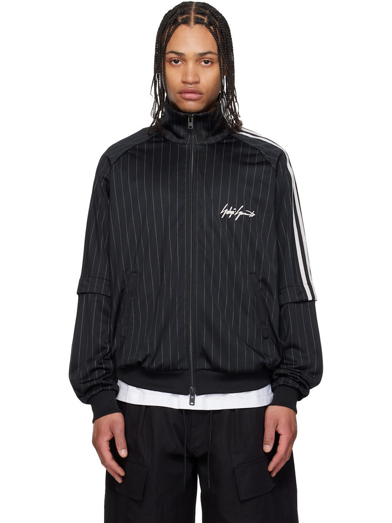 Black Basketball Track Jacket 1