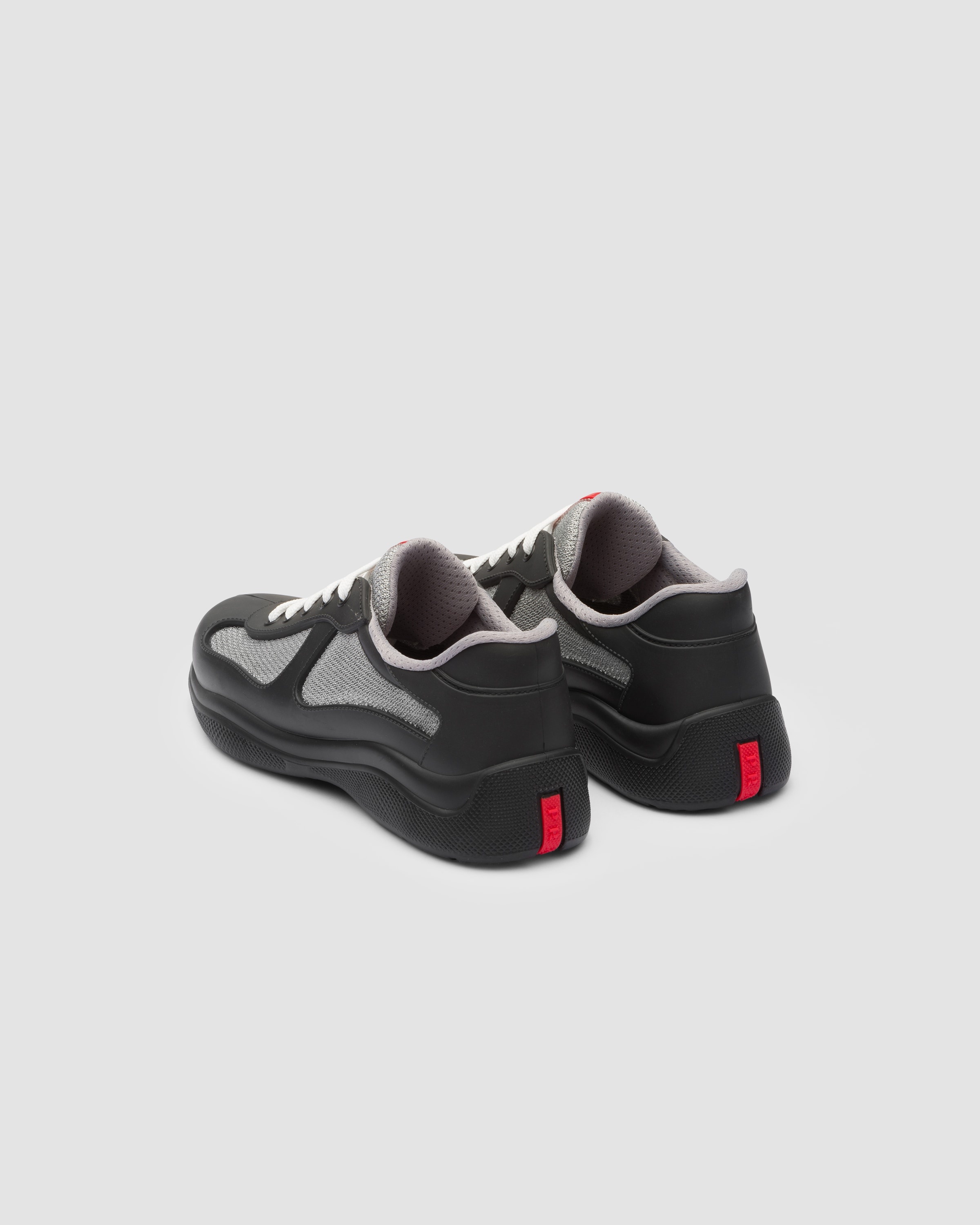 ★Prada America's Cup Soft Rubber Bike Fabric Sneakers★ Prada Men's America's Cup Soft Rubber and Bike Fabric