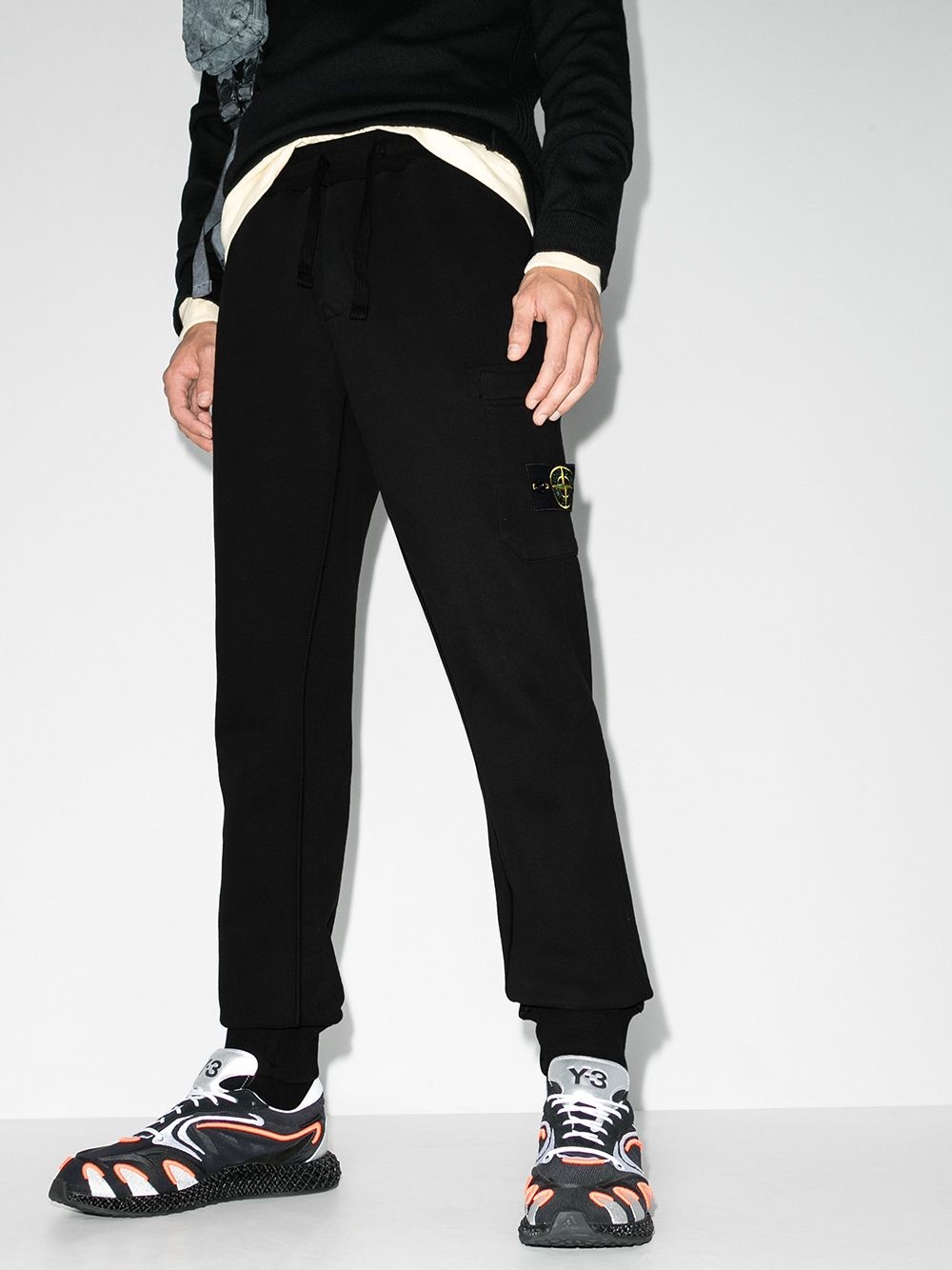 cotton-fleece sweatpants - 2