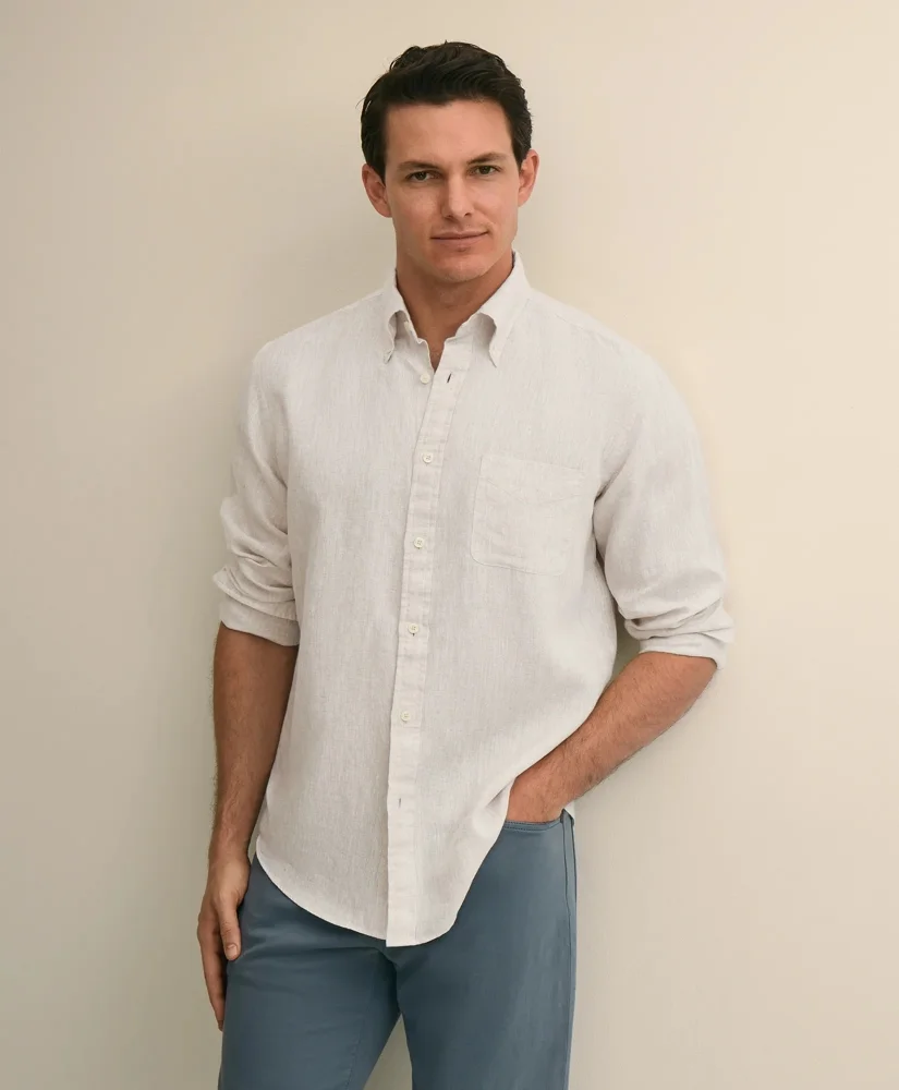 Irish Linen Sport Shirt - 1